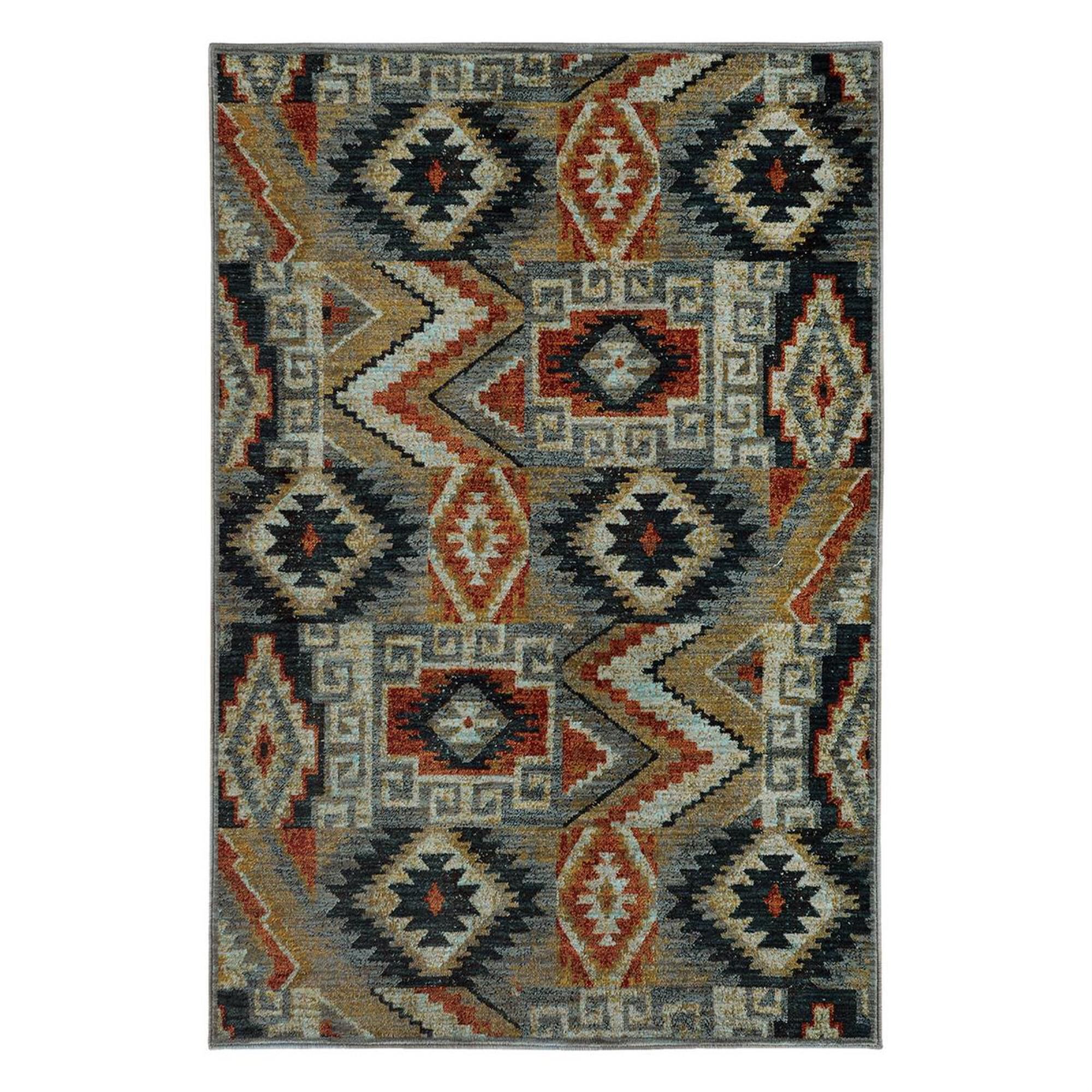 Oriental Weavers Sedona 5937D 6"7" x 9"1" Multi Area Rug, , large