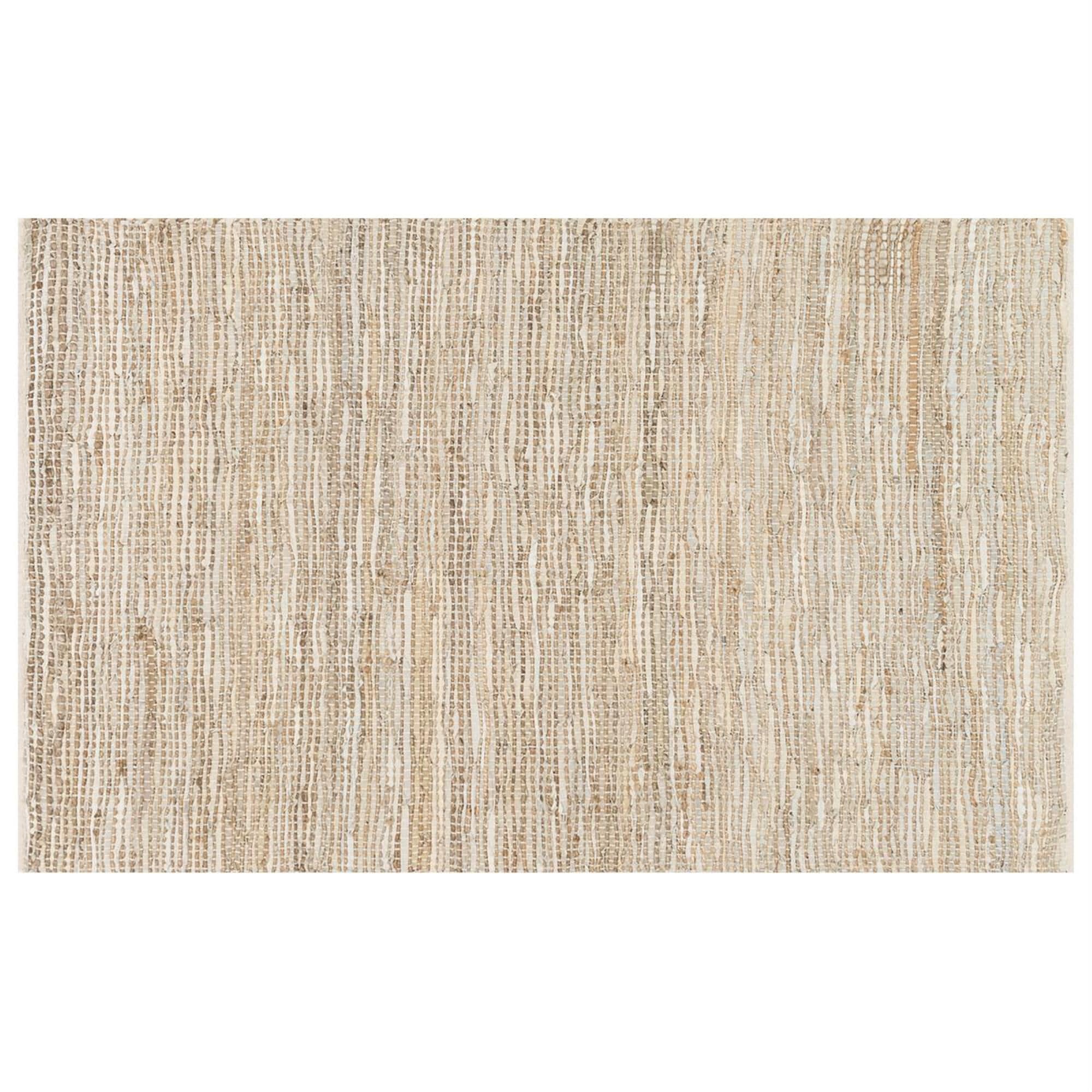 Loloi Edge ED-01 3"6" x 5"6" Ivory Area Rug, , large