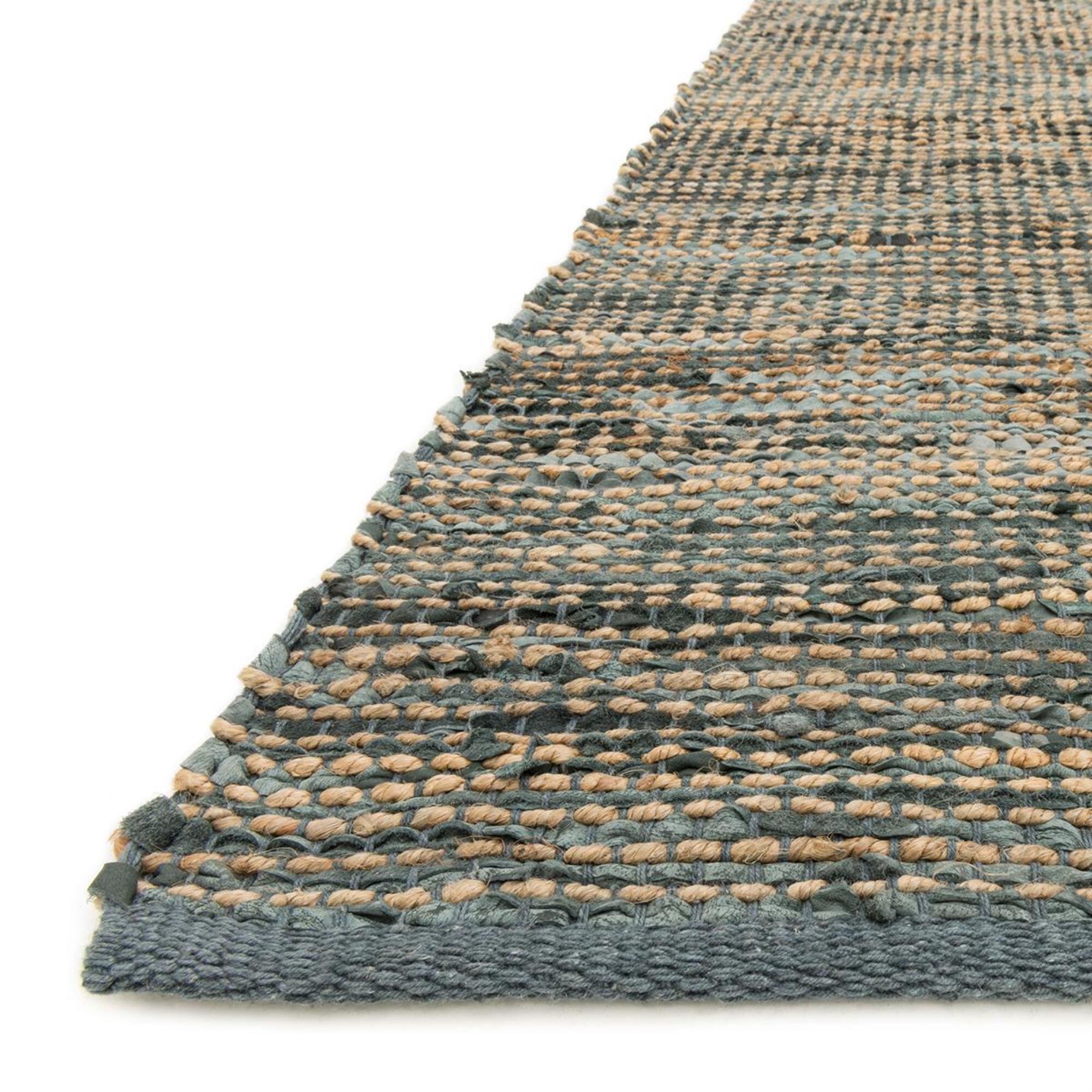 Loloi Edge ED-01 7"9" x 9"9" Grey Area Rug, , large