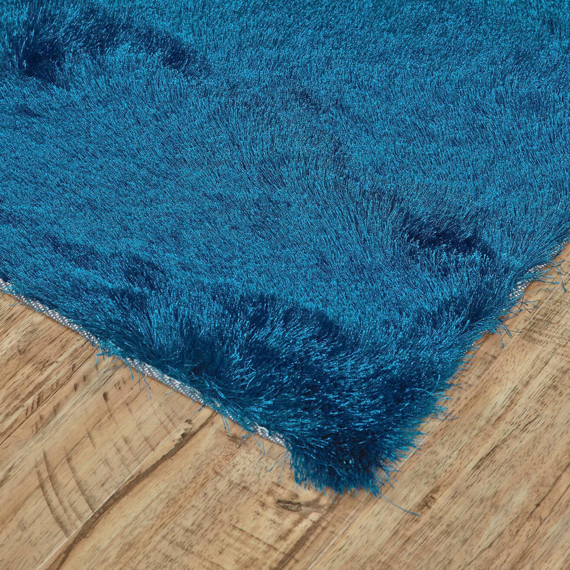 Feizy Indochine 4"9" x 7"6" Teal Area Rug, , large