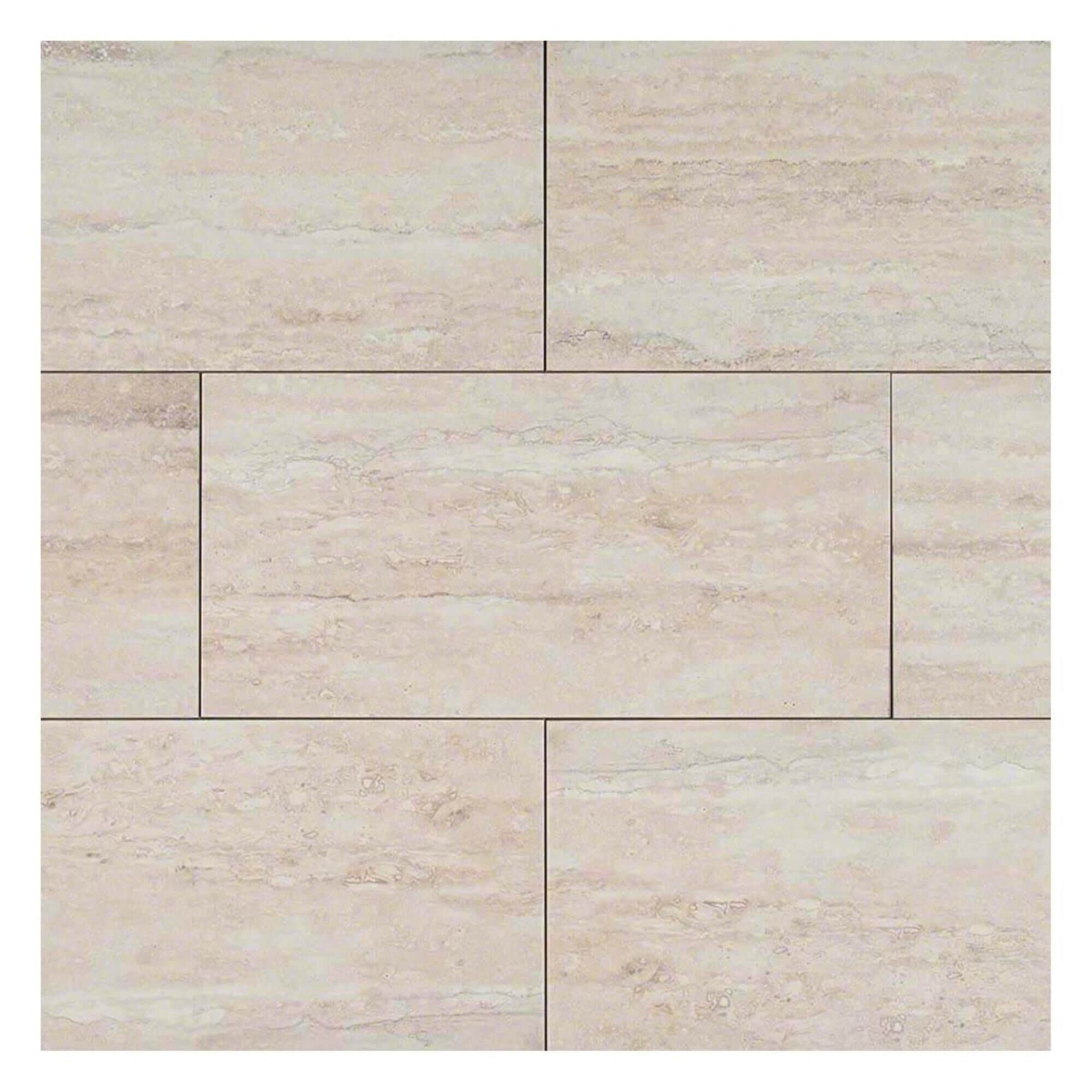 MS International Veneto White 12" x 24" Porcelain Tile
