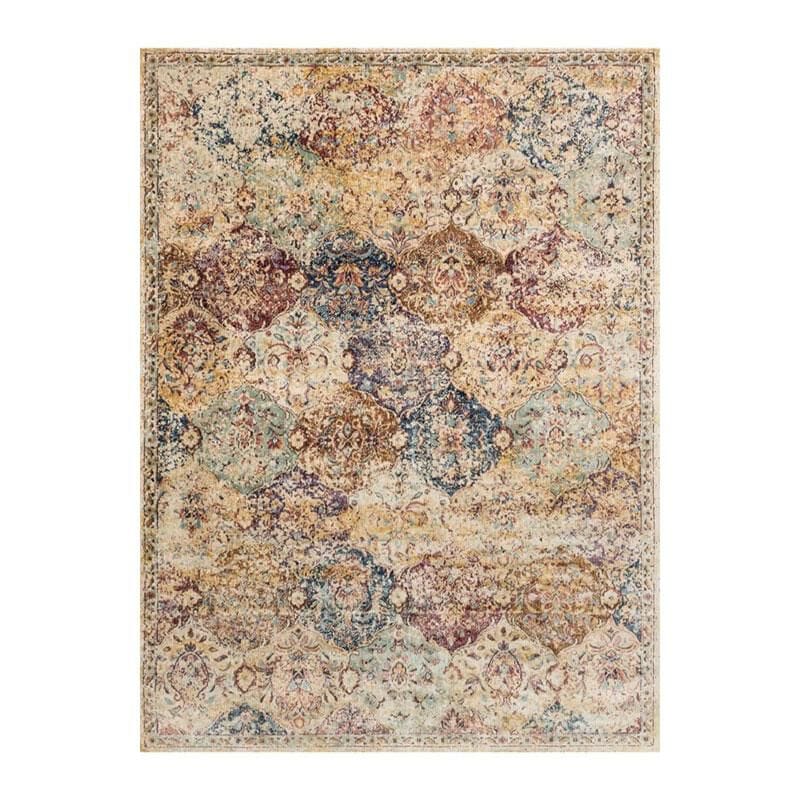 Loloi Anastasia AF-12 5"3" x 7"8" Ivory/Multi Area Rug, , large