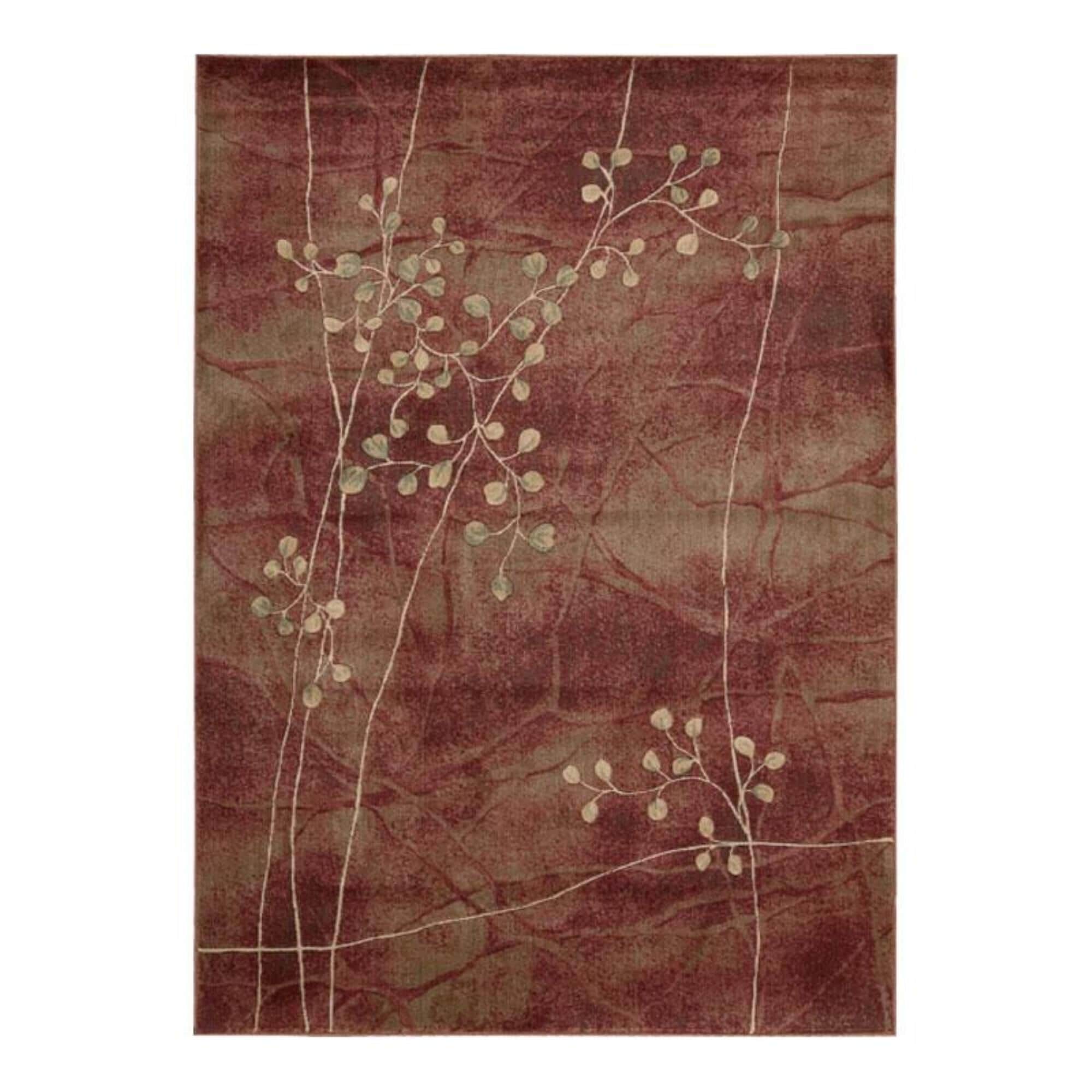 Nourison Somerset ST74 7"9" x 10"10" Barbeque Flame Area Rug