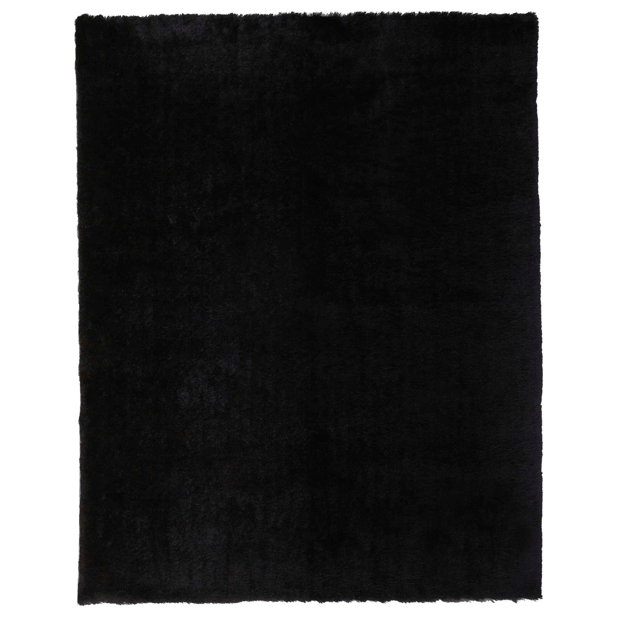 Feizy Indochine 3"6" x 5"6" Black Area Rug, , large