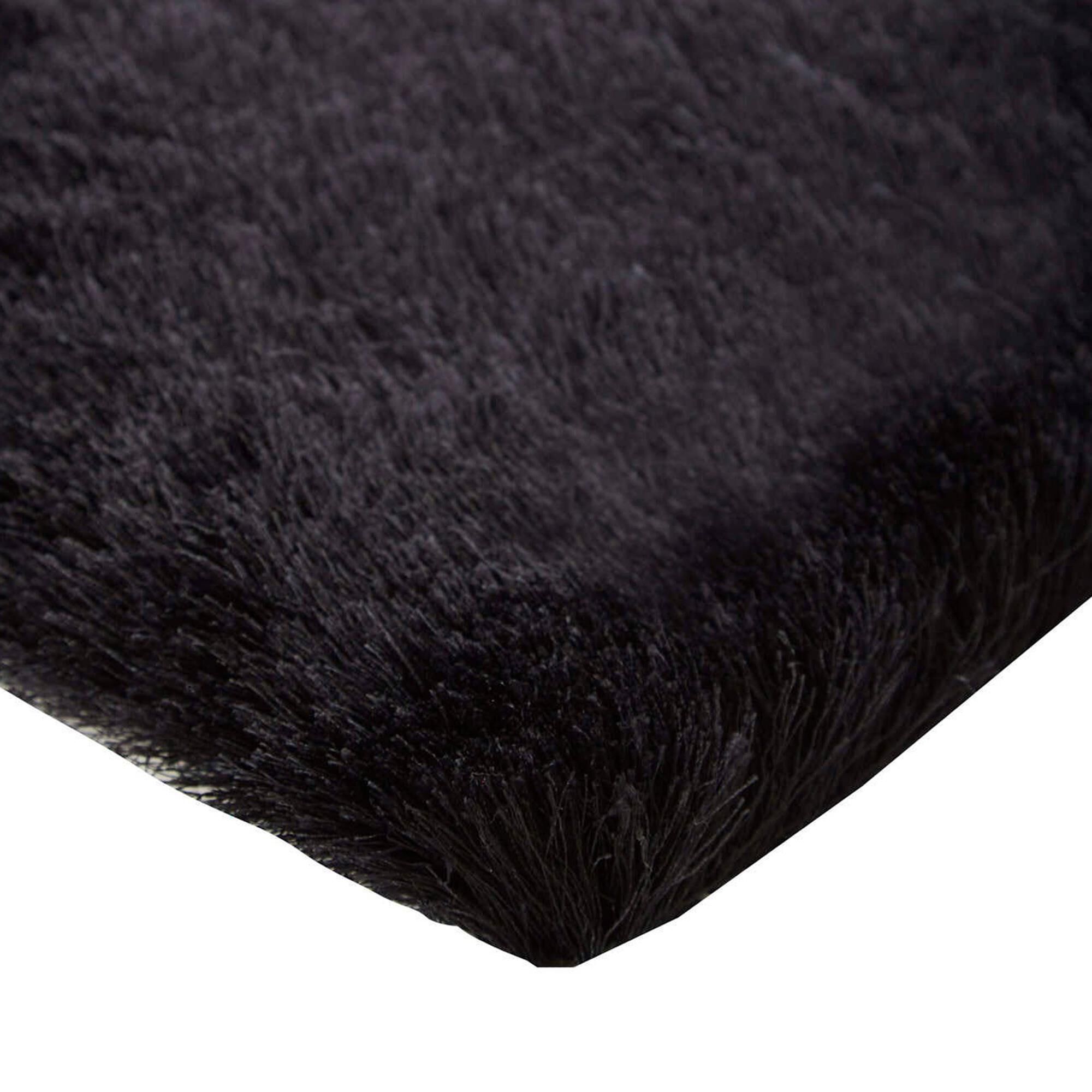 Feizy Indochine 4"9" x 7"6" Black Area Rug, , large