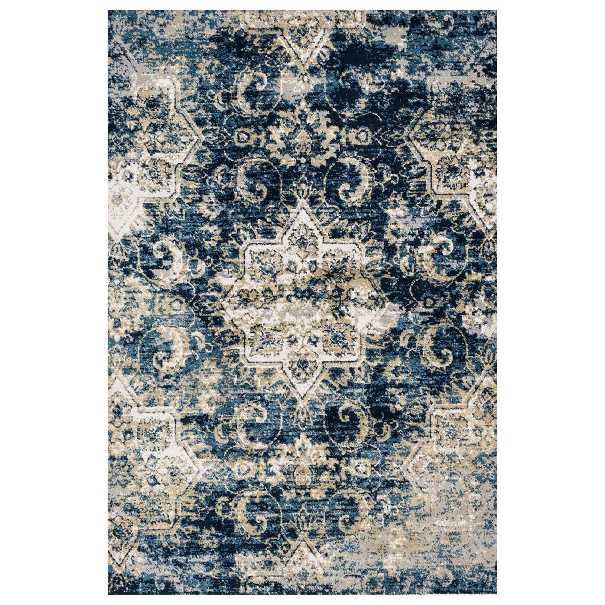 Loloi Torrance TC-04 2"7" x 4" Navy/Ivory Area Rug, , large