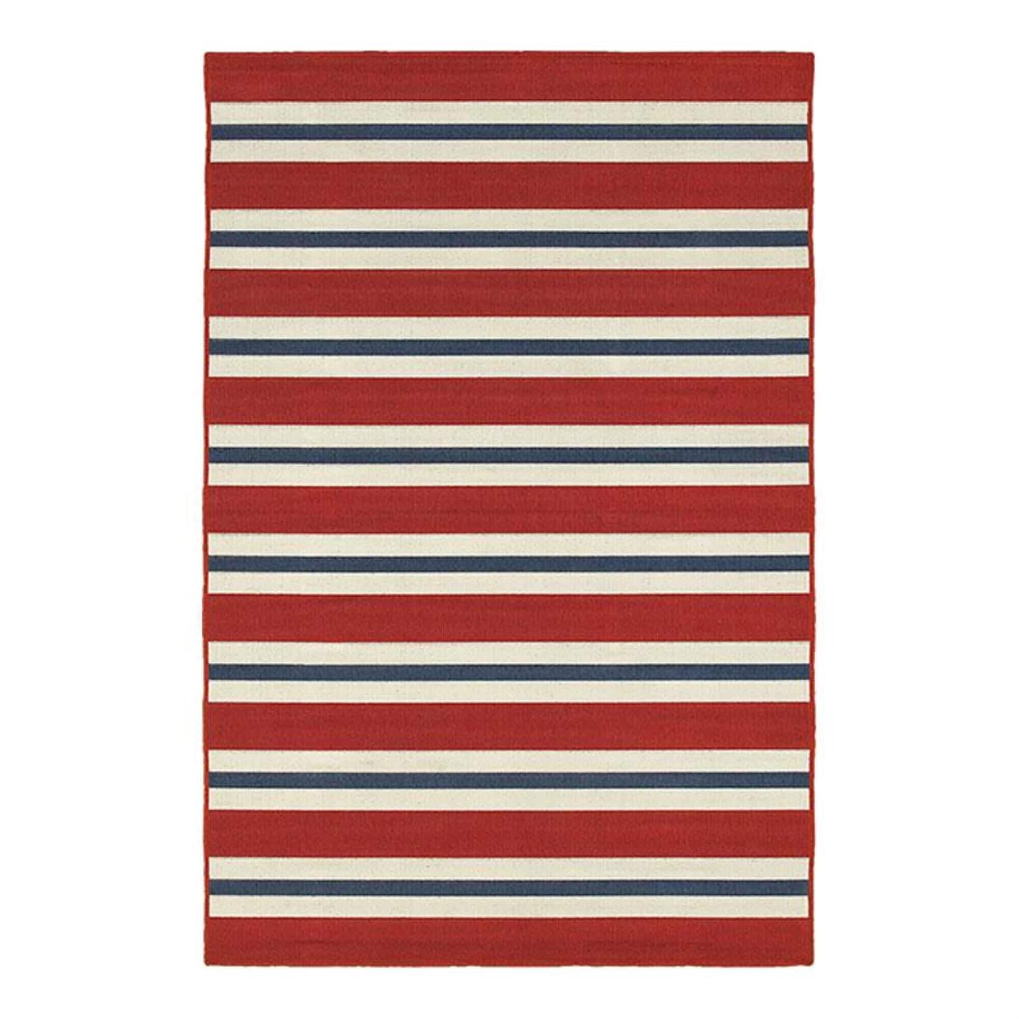 Oriental Weavers Meridian 5701R 7"10" x 10"10" Red Area Rug
