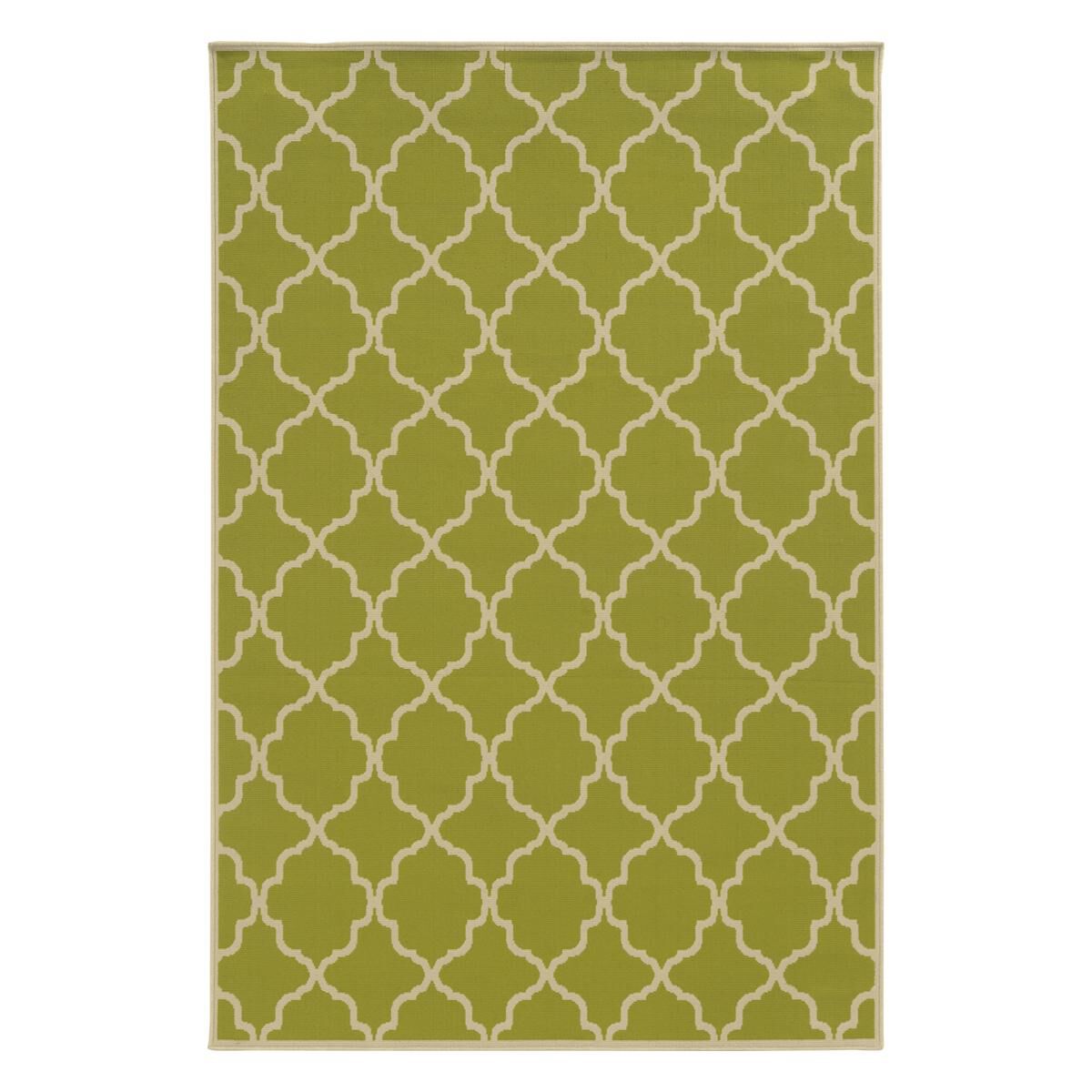 Oriental Weavers Riviera 4770M 8"6" x 13" Green Area Rug, , large