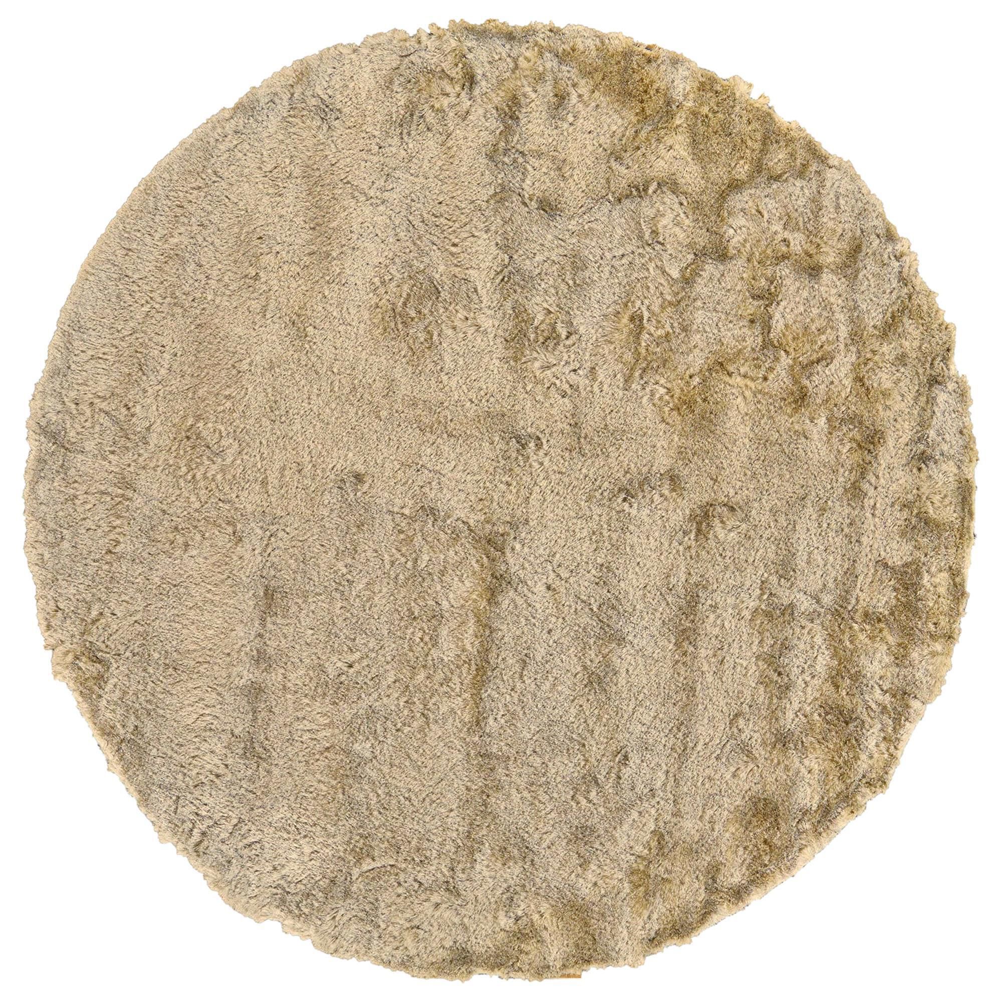 Feizy Rugs Indochine 8" Round Cream Area Rug, , large