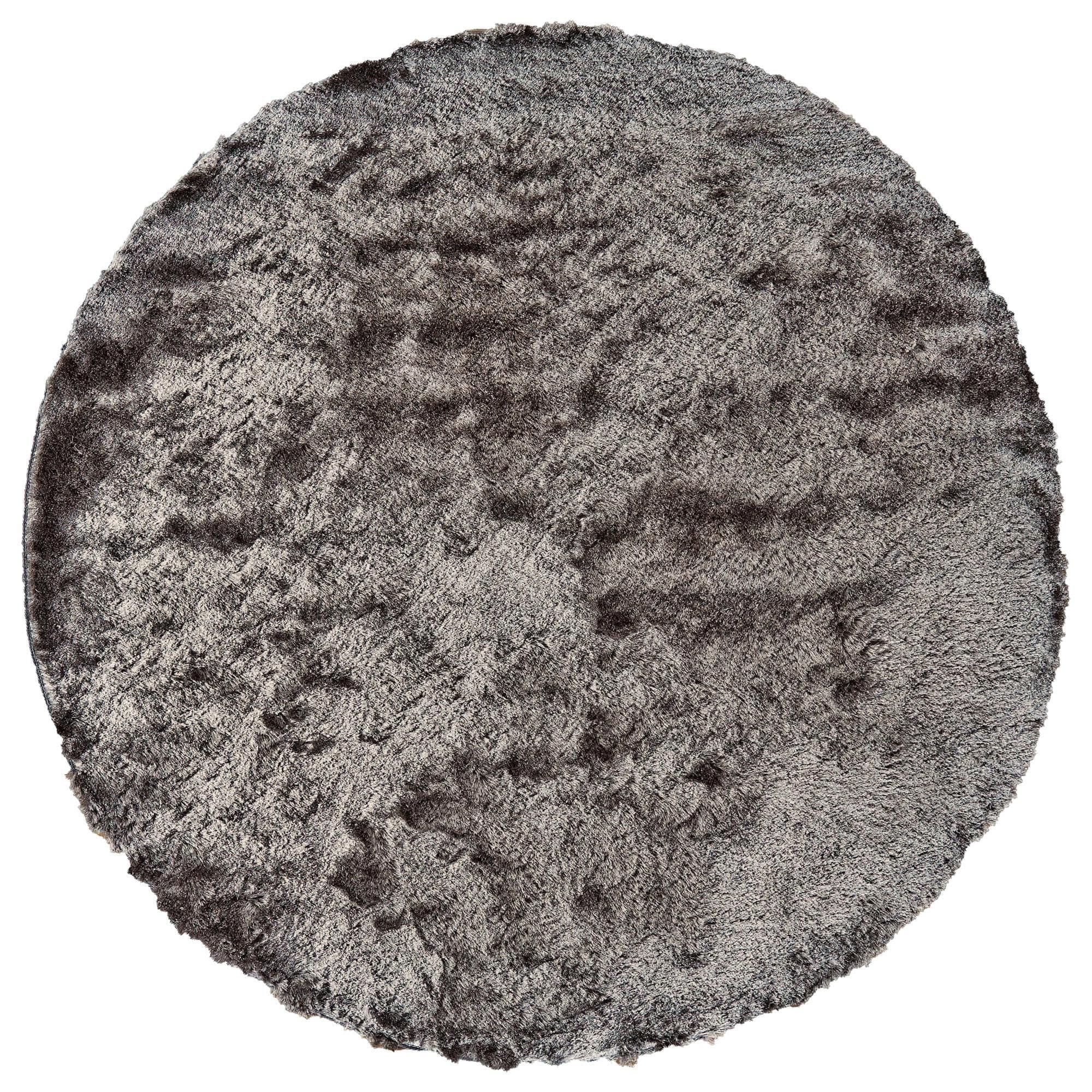 Feizy Indochine 4550F 8" Round Gray Area Rug, , large