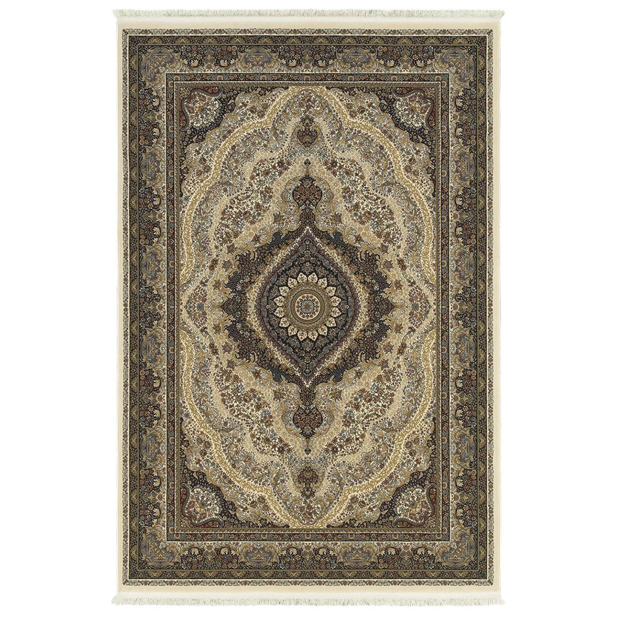 Oriental Weavers Masterpiece 111W 3"10" x 5"5" Ivory Area Rug, , large