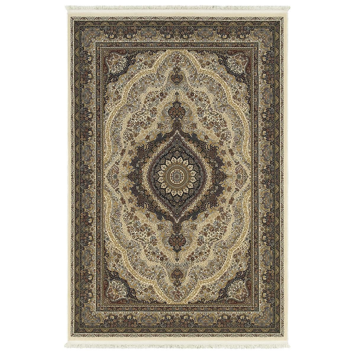 Oriental Weavers Masterpiece 111W 6"7" x 9"6" Ivory Area Rug, , large