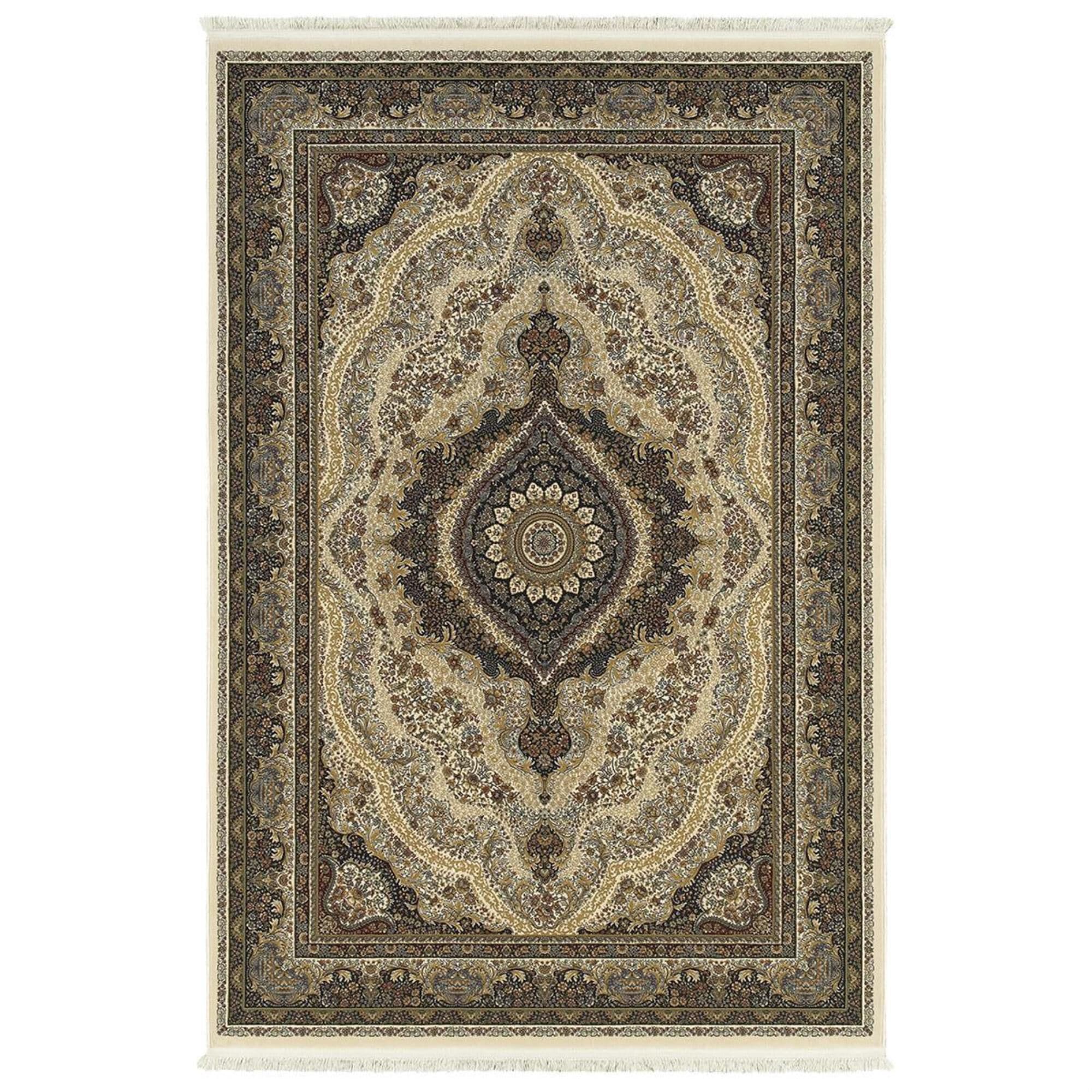 Oriental Weavers Masterpiece 111W 7"10" x 10"10" Ivory Area Rug, , large