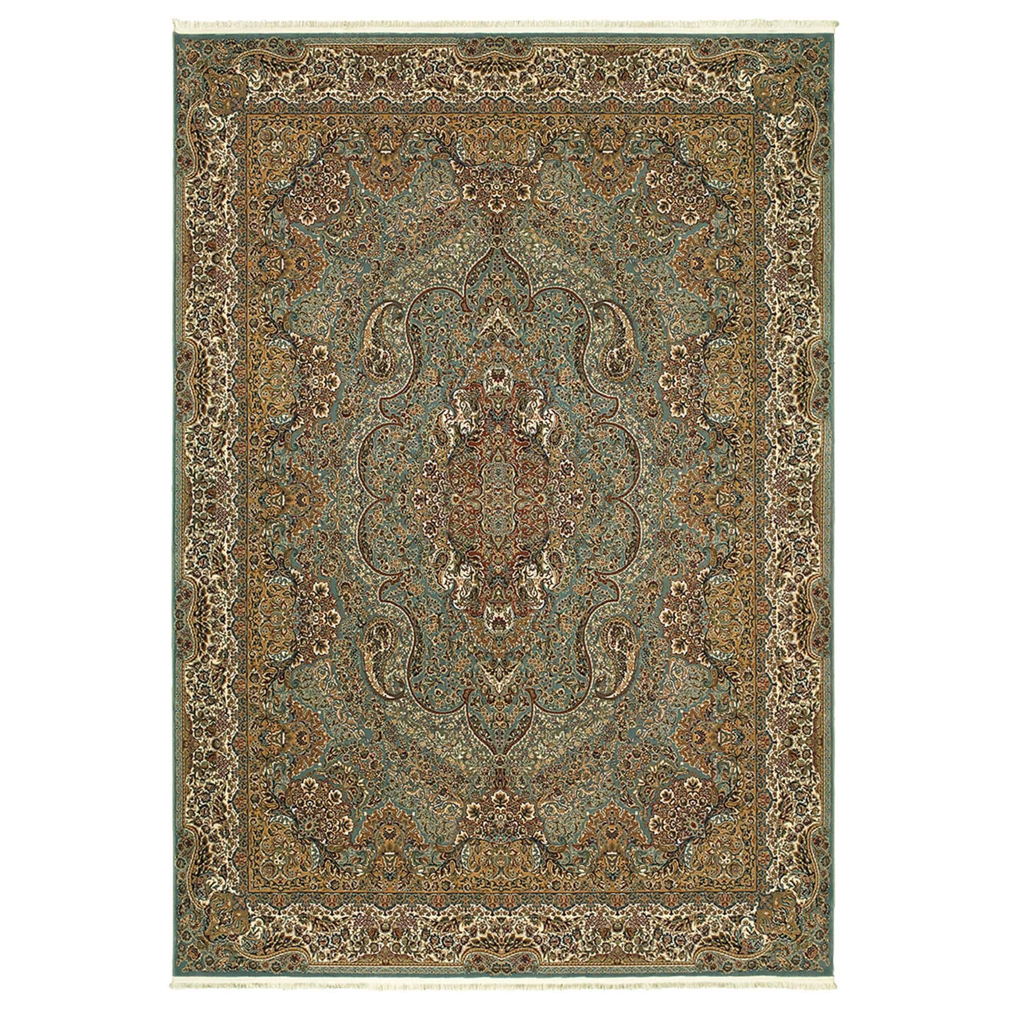 Oriental Weavers Masterpiece 502L 9"10" x 12"10" Blue Area Rug