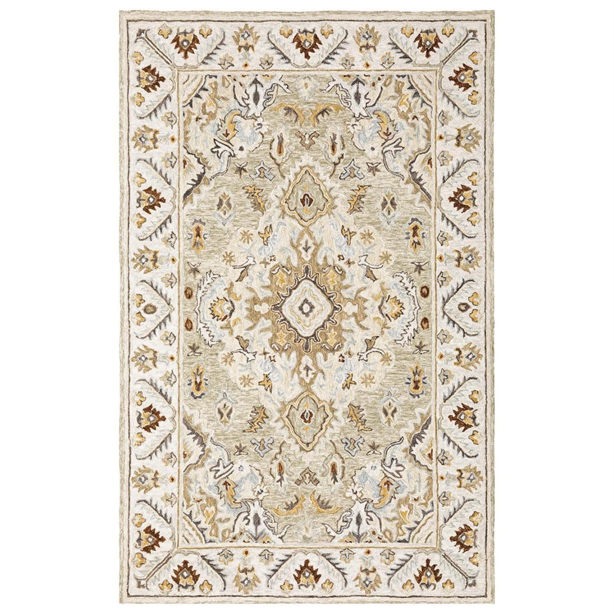 Oriental Weavers Alfresco 28403 8" x 10" Ivory Area Rug