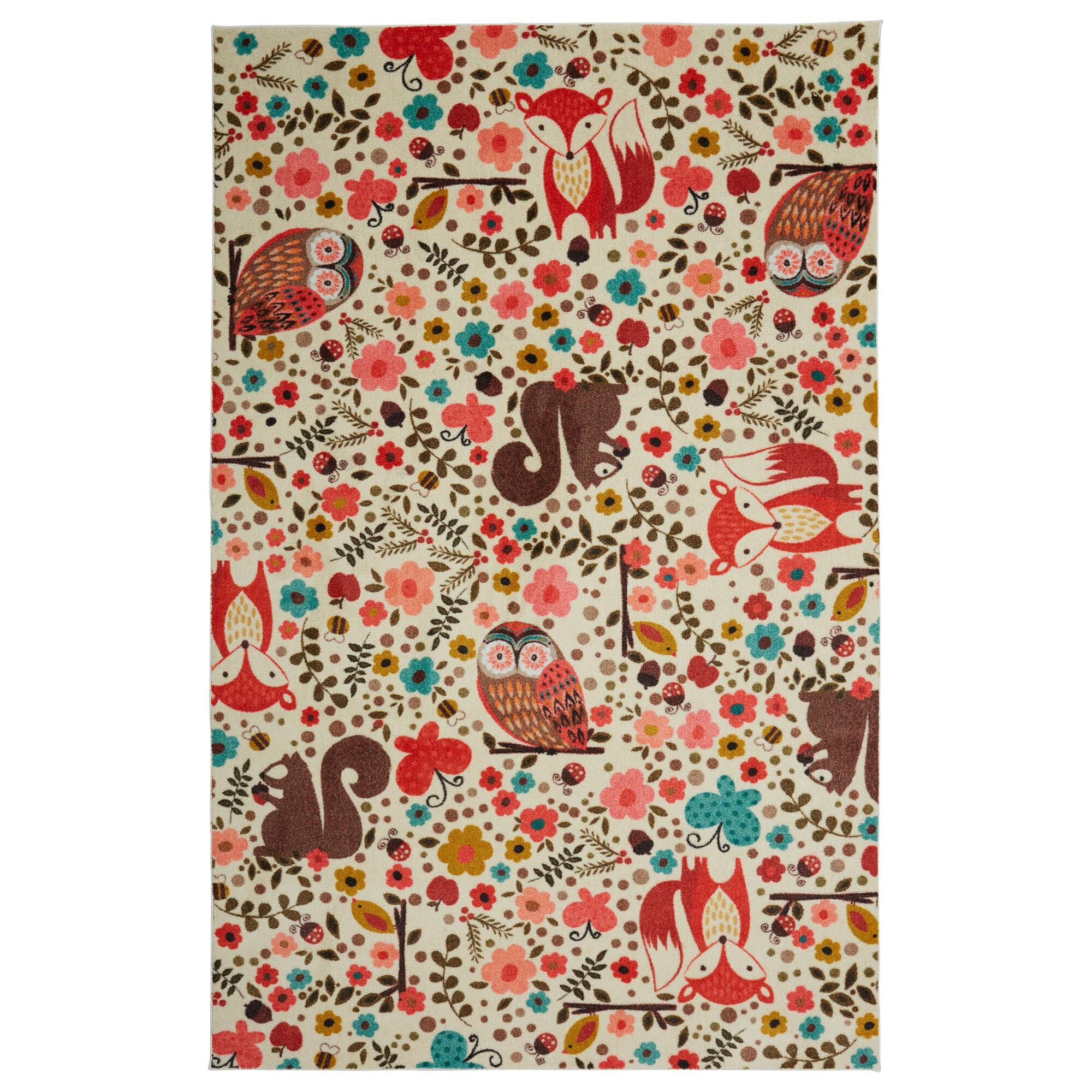 Karastan Prismatic 8" x 10" Multi Kids Area Rug, , large