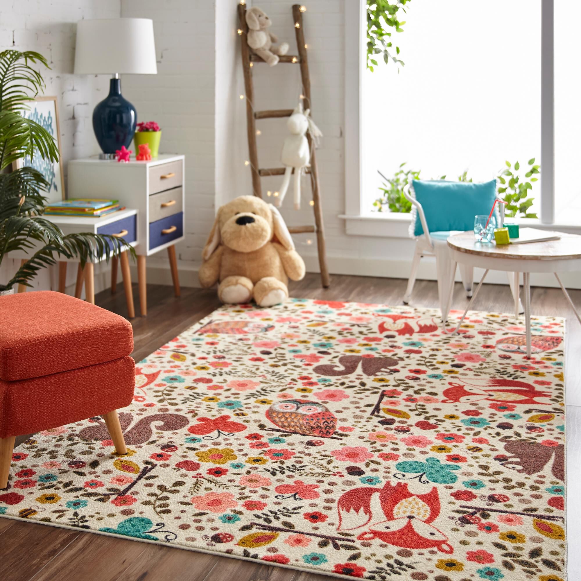 Karastan Prismatic 8" x 10" Multi Kids Area Rug, , large