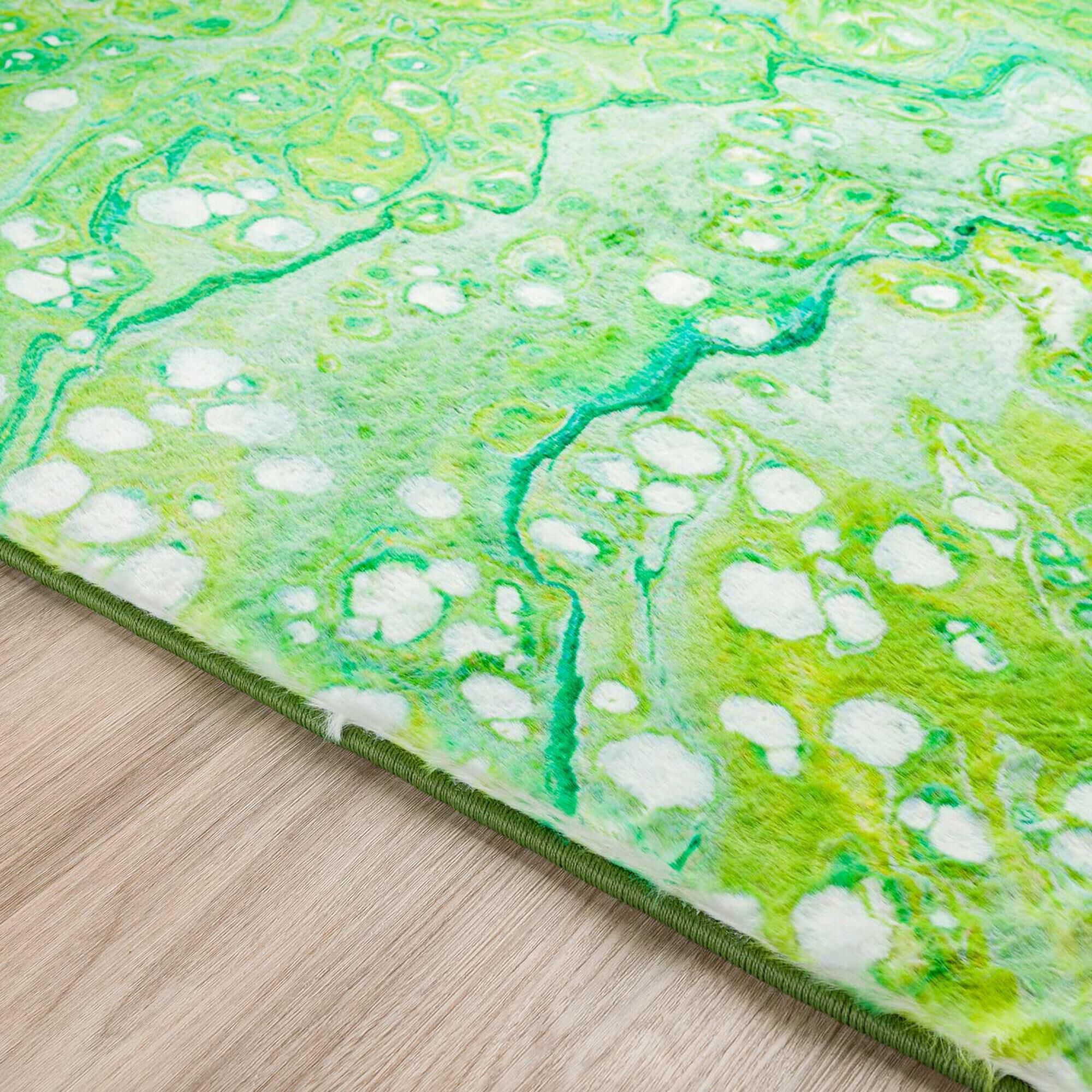 Dalyn Rug Company Kikiamo 2"3" x 7"6" Lime-In Runner, , large