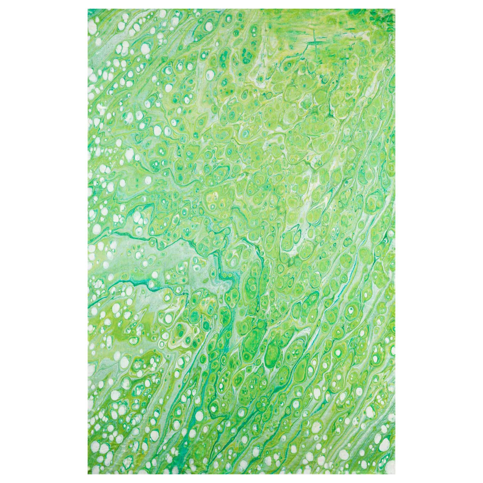 Dalyn Rug Company Kikiamo 3" x 5" Lime-In Area Rug, , large