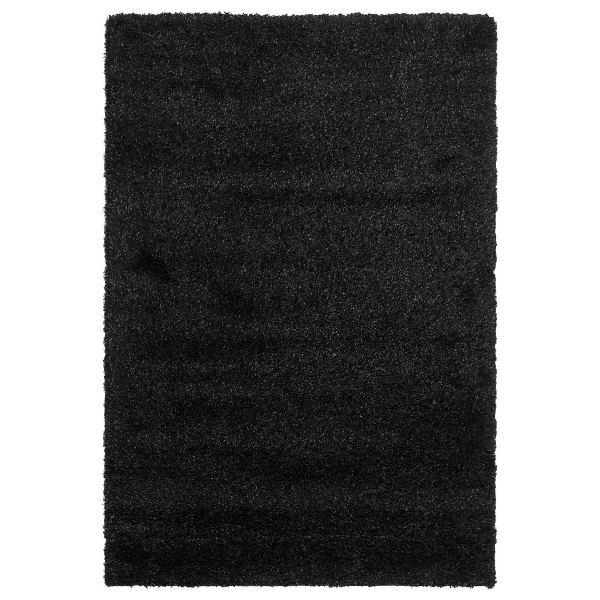 Safavieh California Shag  Black 11" x 15" Area Rug