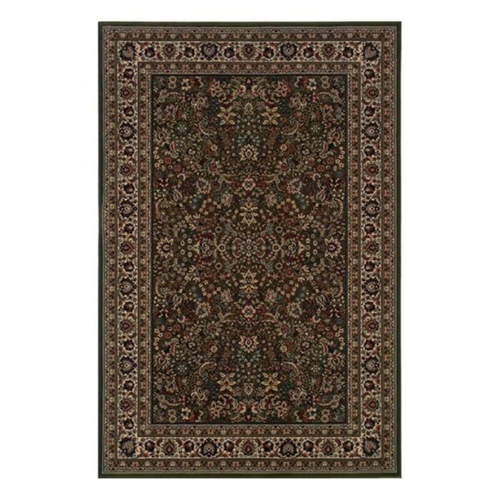37B Ariana 213G 8" Round Green Area Rug, , large