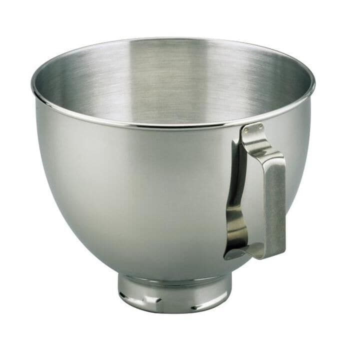 KitchenAid 4.5-Quart Mixing Bowl with Handles in Stainless Steel, , large