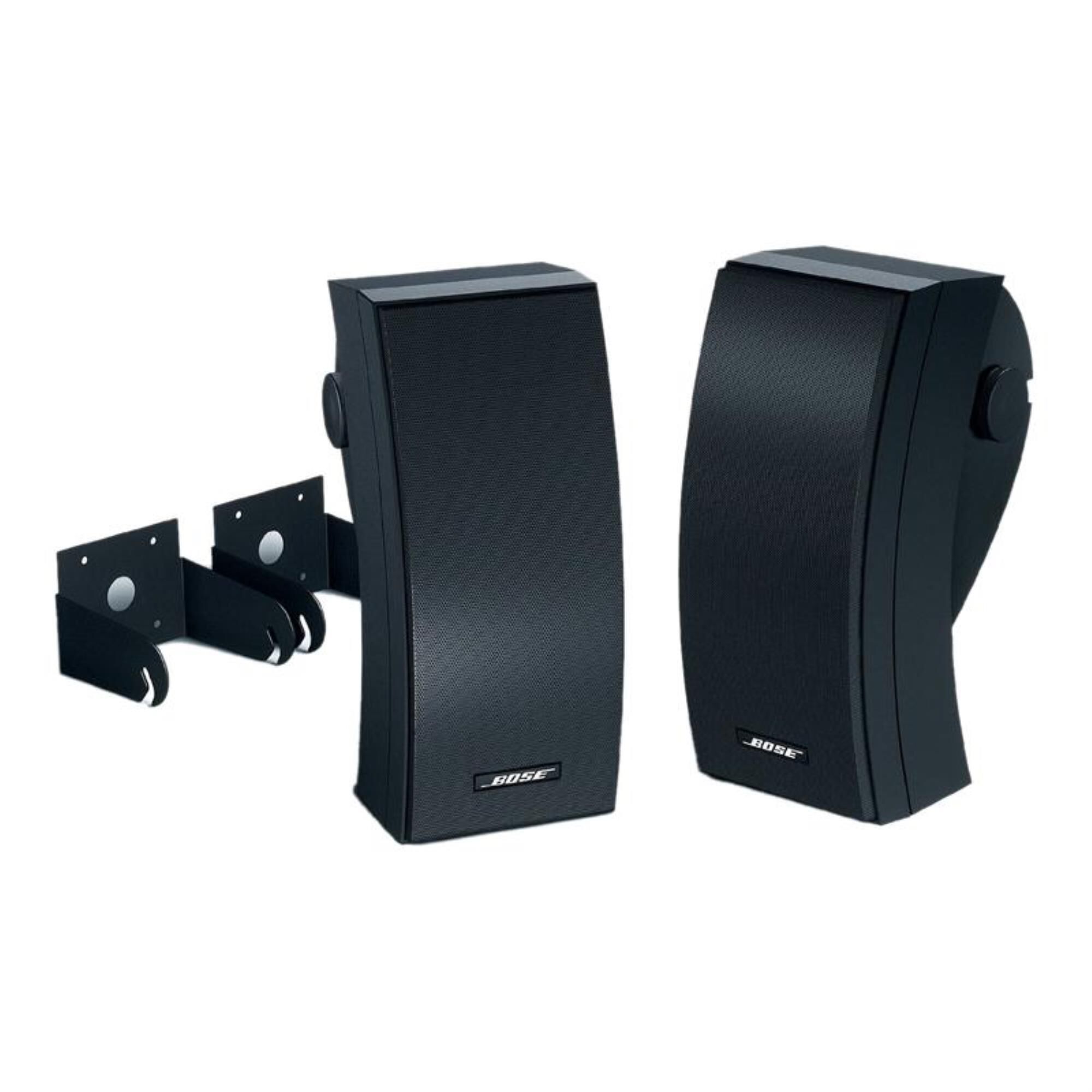 Bose Pair of Outdoor Environmental Speaker with Bracket in Black, , large