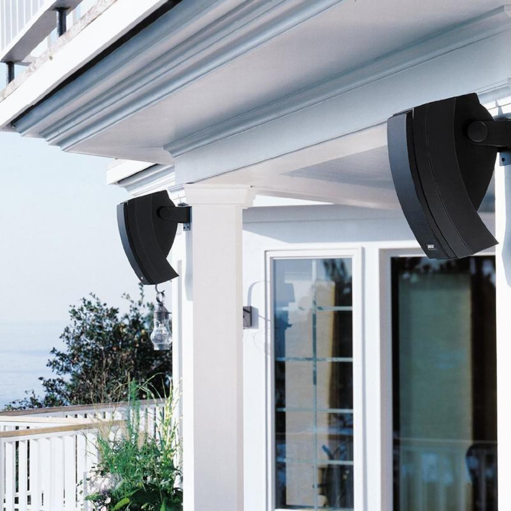 Bose Pair of Outdoor Environmental Speaker with Bracket in Black, , large