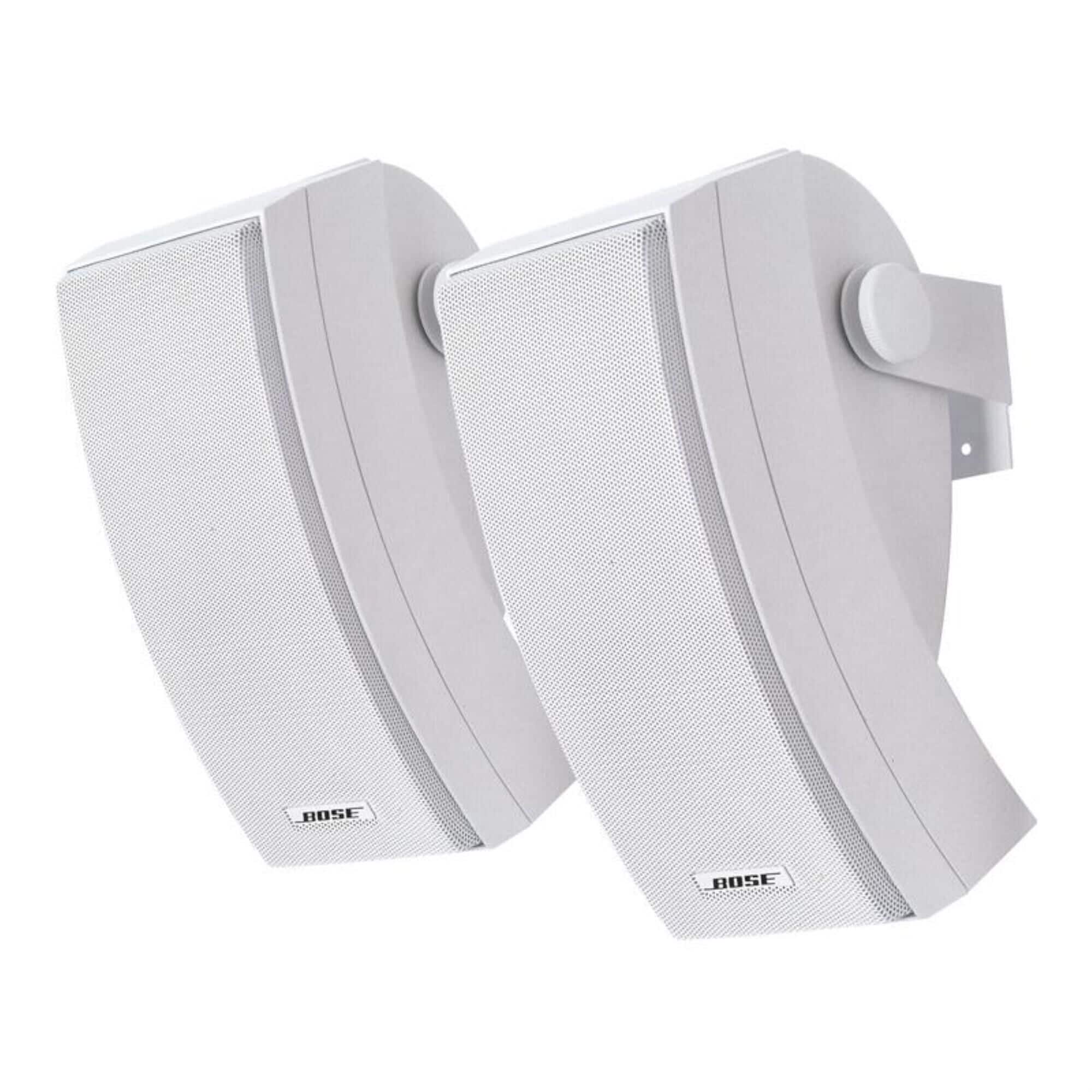Bose Pair of Outdoor Environmental Speaker with Bracket in White, , large