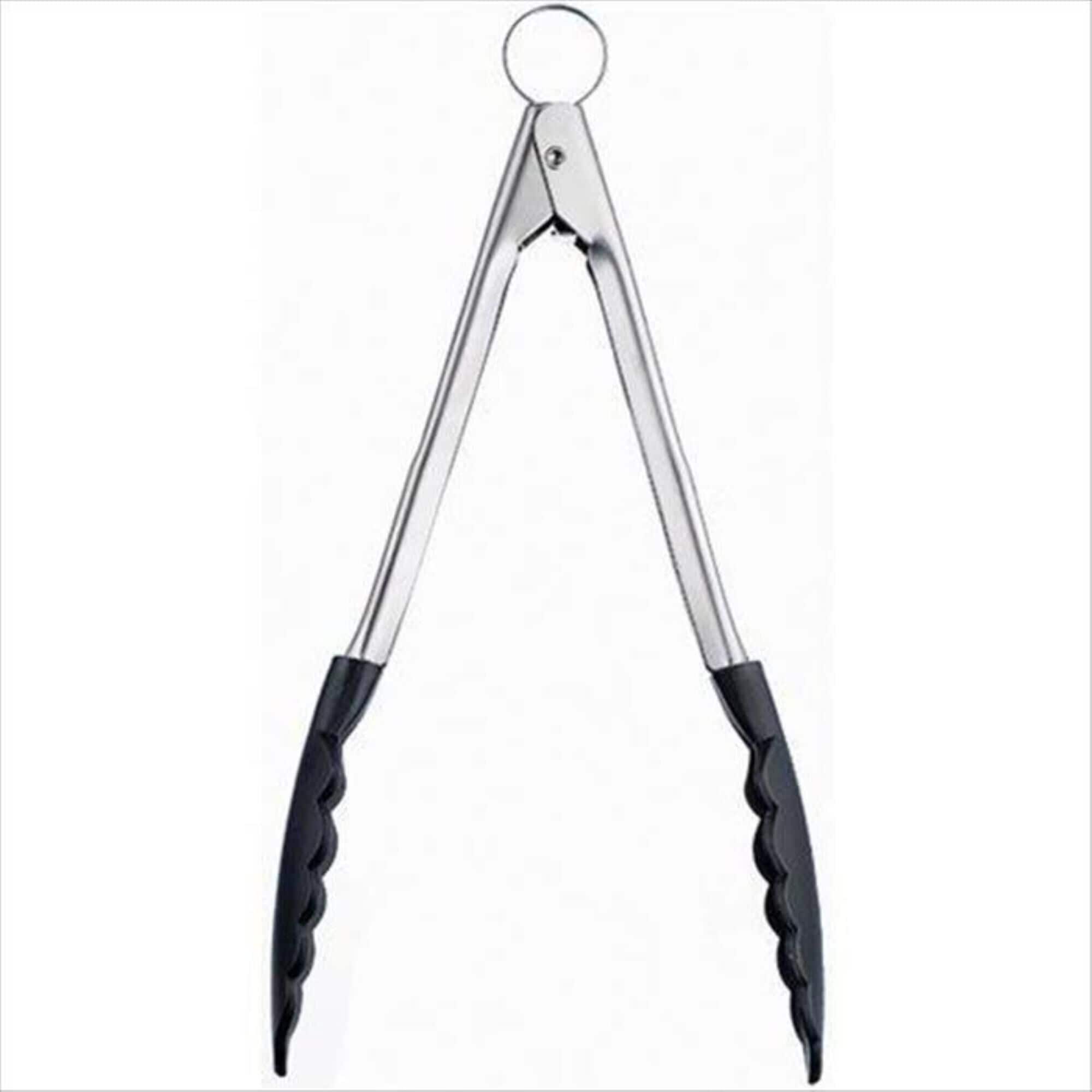 Cuisipro 9.5" Silicone Tongs, , large
