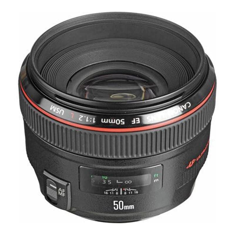 Canon EF 50mm f/1.2l USM Telephoto Lens, , large