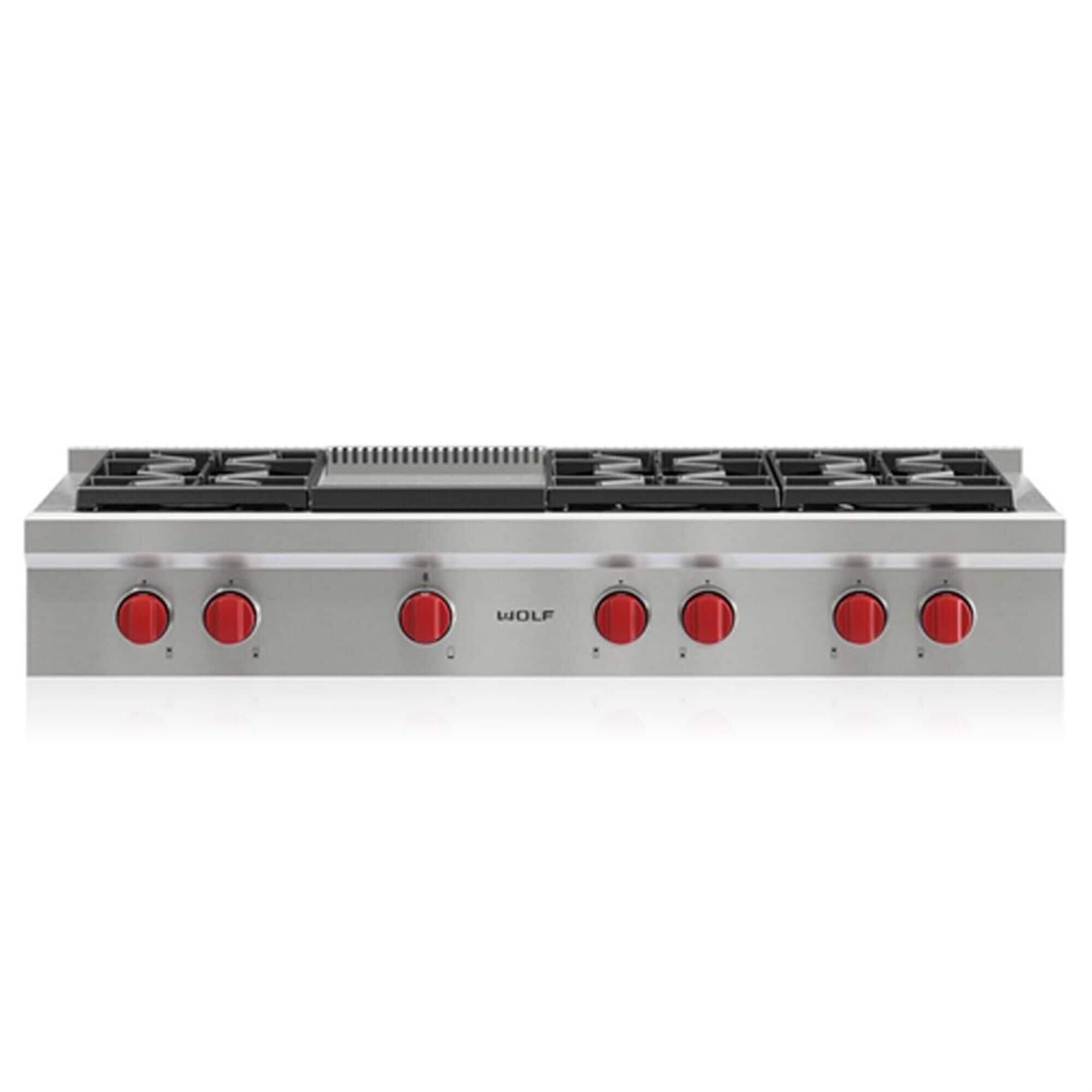 Wolf 48" Sealed Burner Gas Rangetop, , large