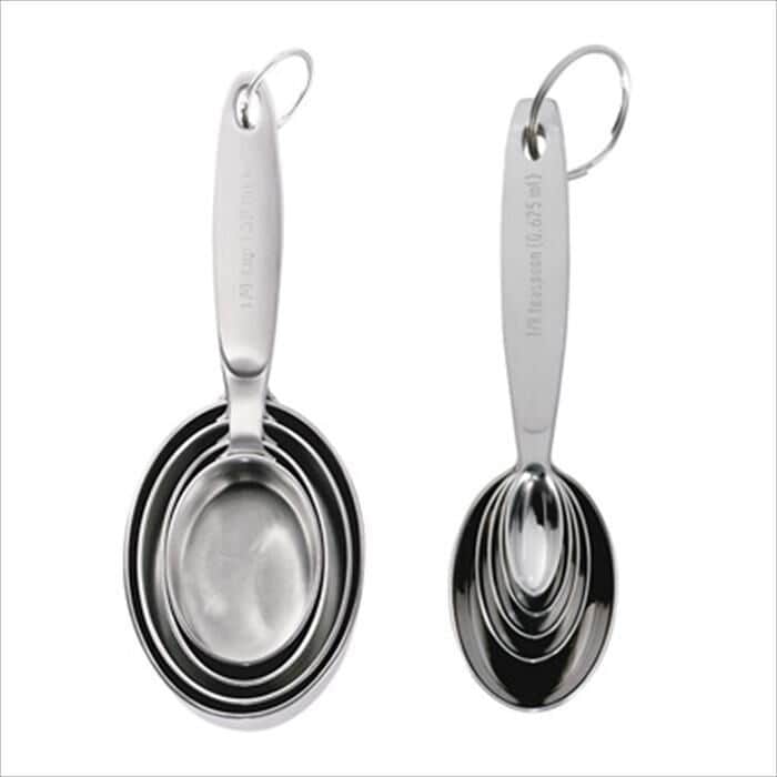 Cuisipro Stainless Steel Measuring Cups & Spoons Set, , large