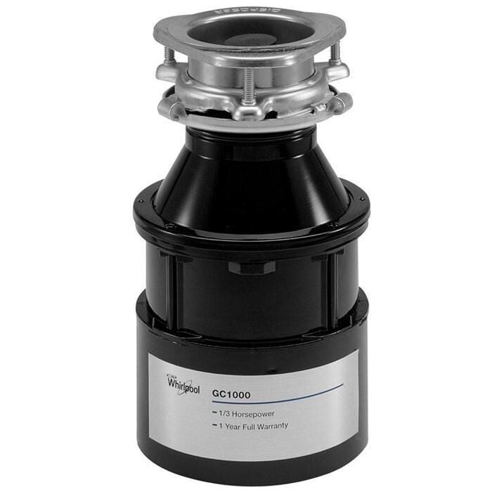 Whirlpool 1/3 HP In-Sink Disposal in Black, , large
