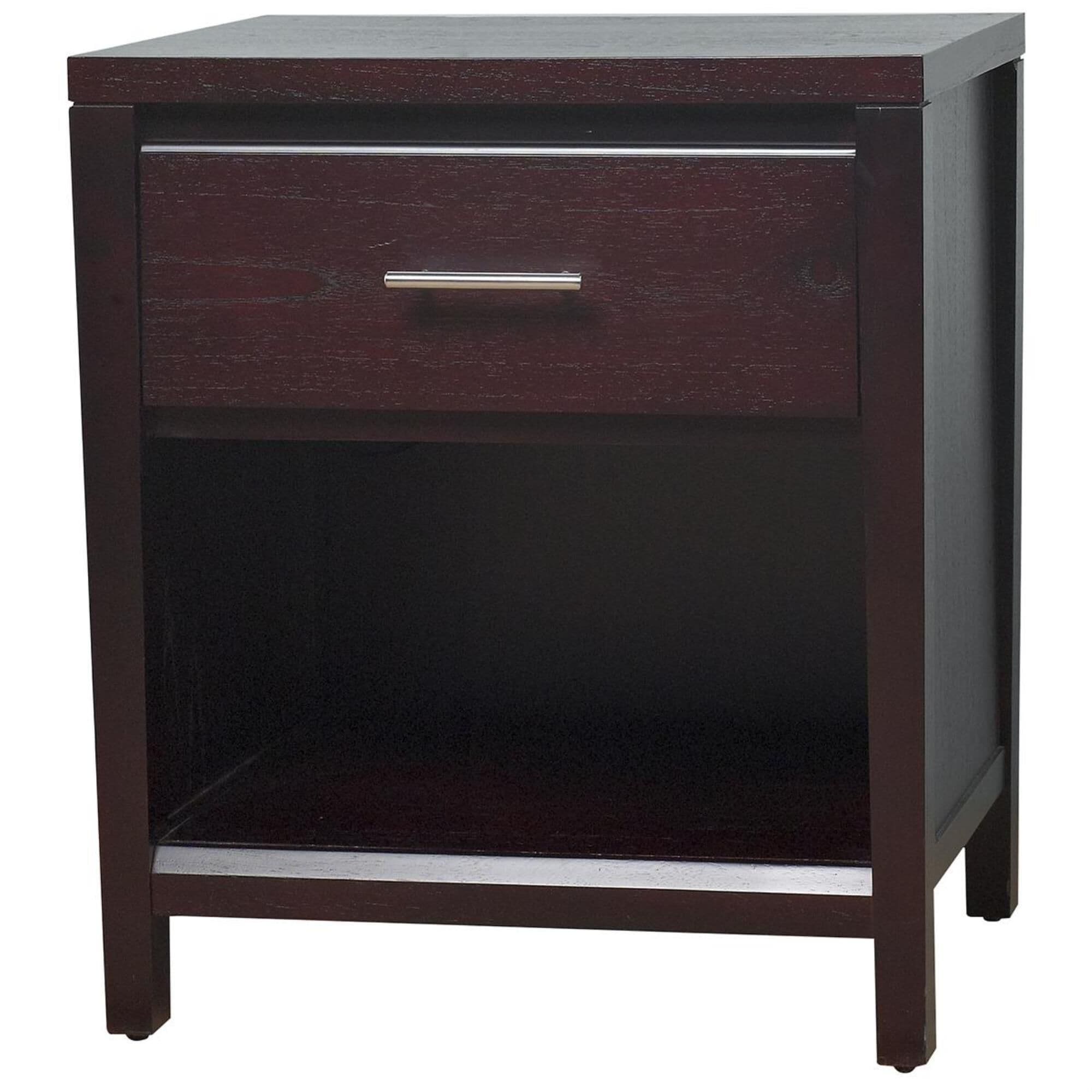 37B Nevis 1 Drawer Nightstand in Espresso, , large