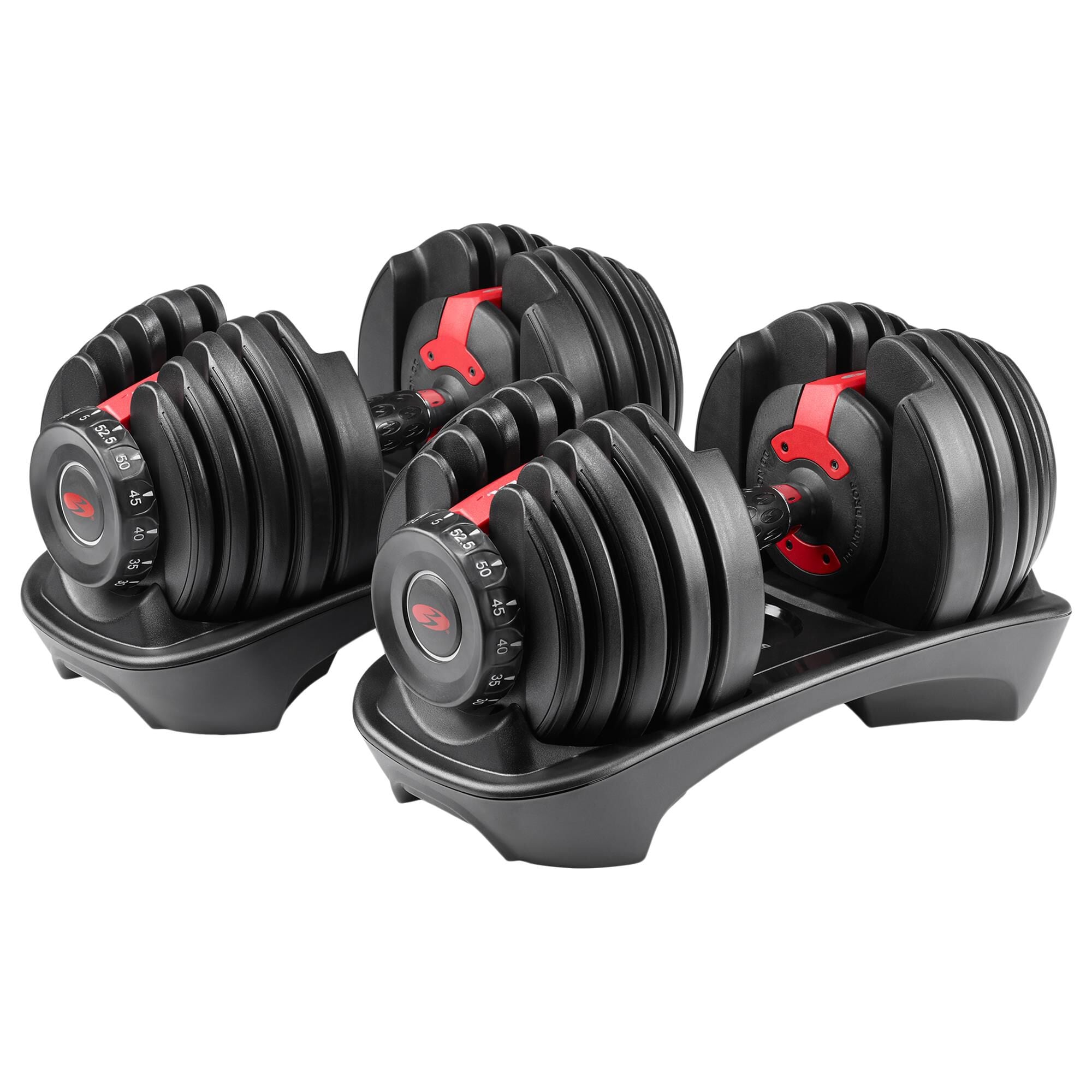 Bowflex SelectTech 5-52lb Adjustable Dumbbell Pair, , large