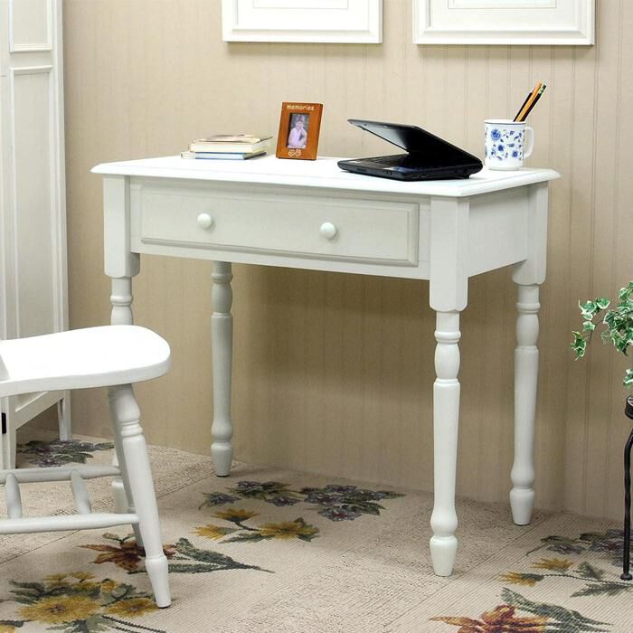 Carolina Cottage Bella Desk in Antique Ivory, , large