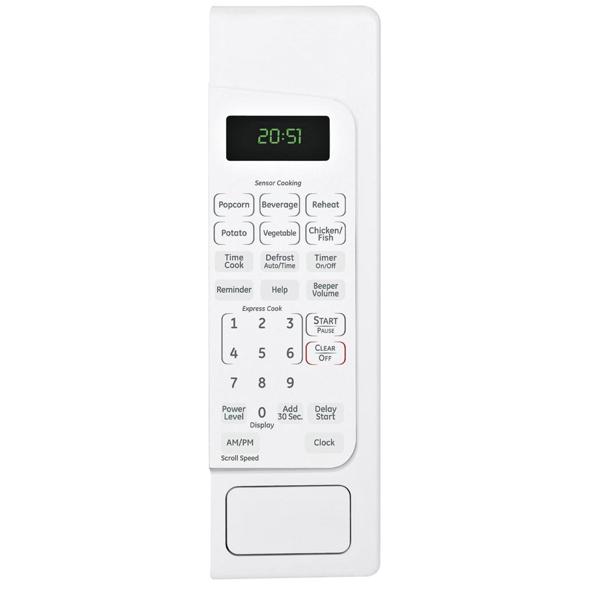 GE Appliances 2.0 Cu. Ft. Countertop Microwave Oven 1200 Watts With Sensor in White, , large