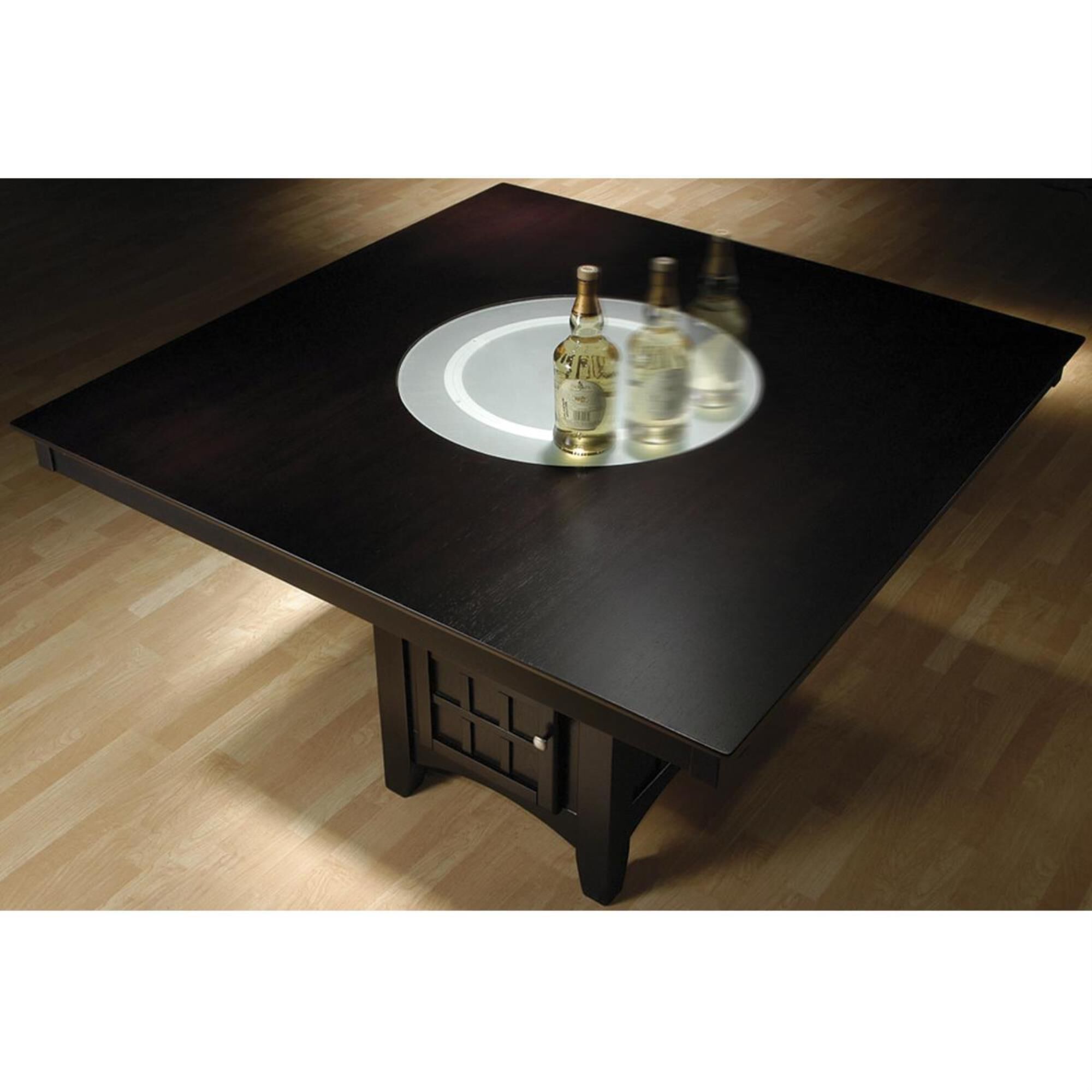 Pacific Landing Counter Height Dining Table with Storage Pedestal Base - Table Only, , large