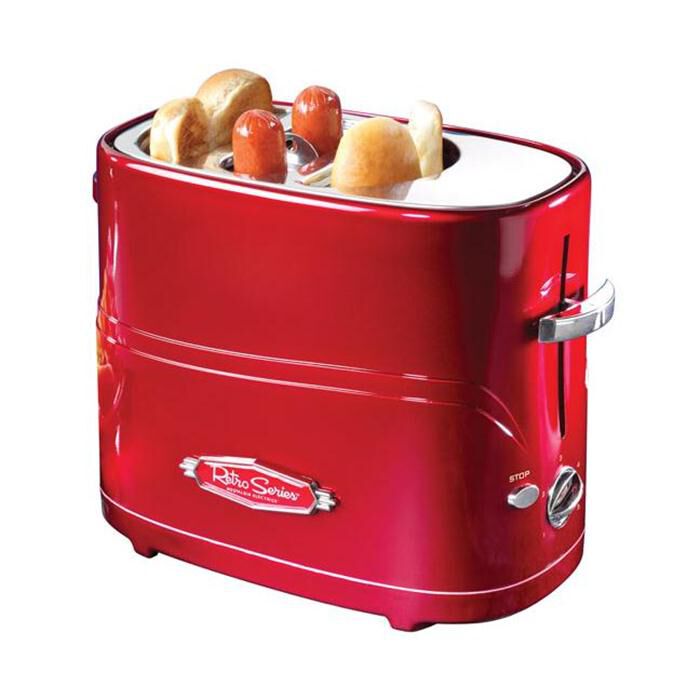 Nostalgia Electrics Retro Pop-Up Hot Dog Toaster, , large
