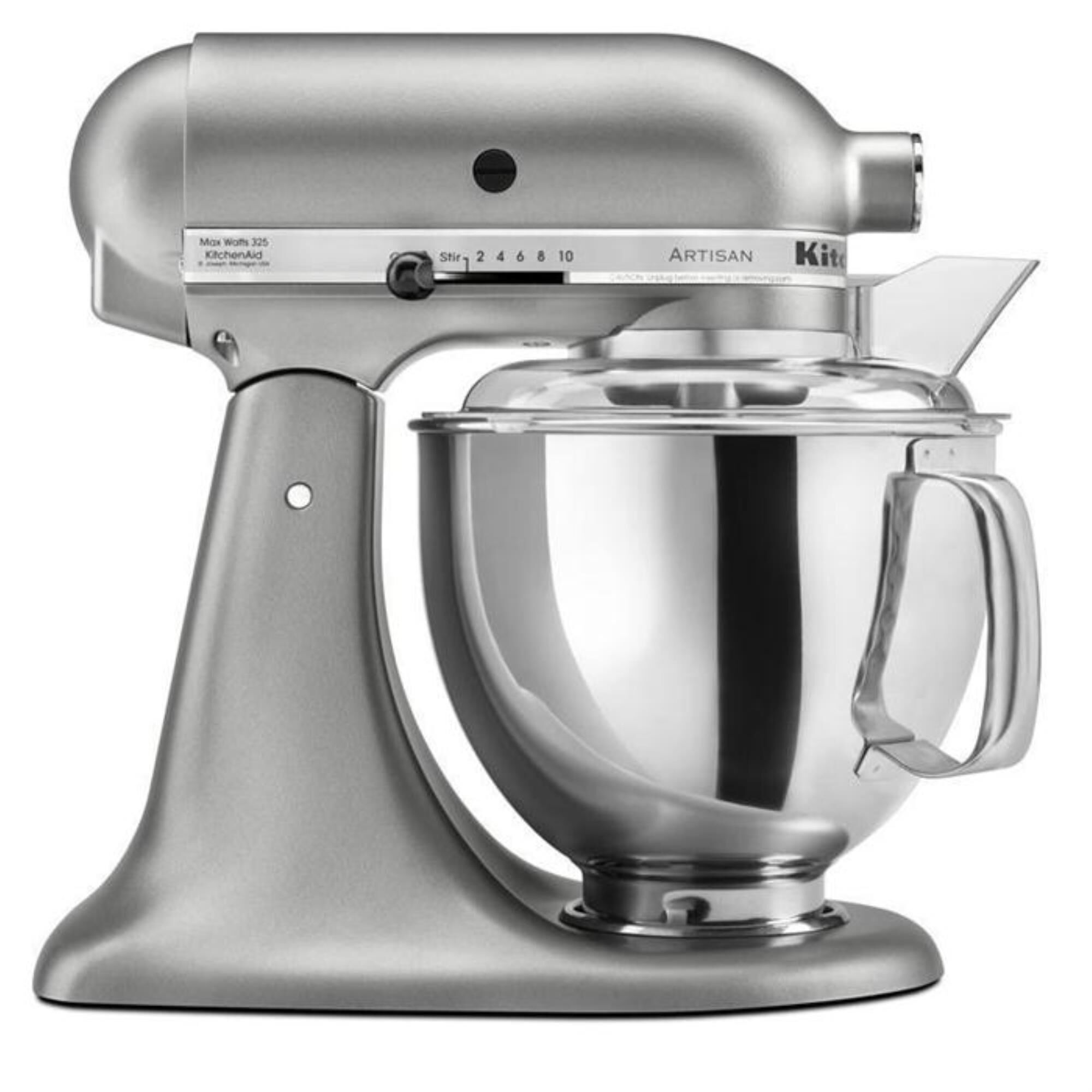 KitchenAid 5 Quart Artisan Stand Mixer in Contour Silver, , large