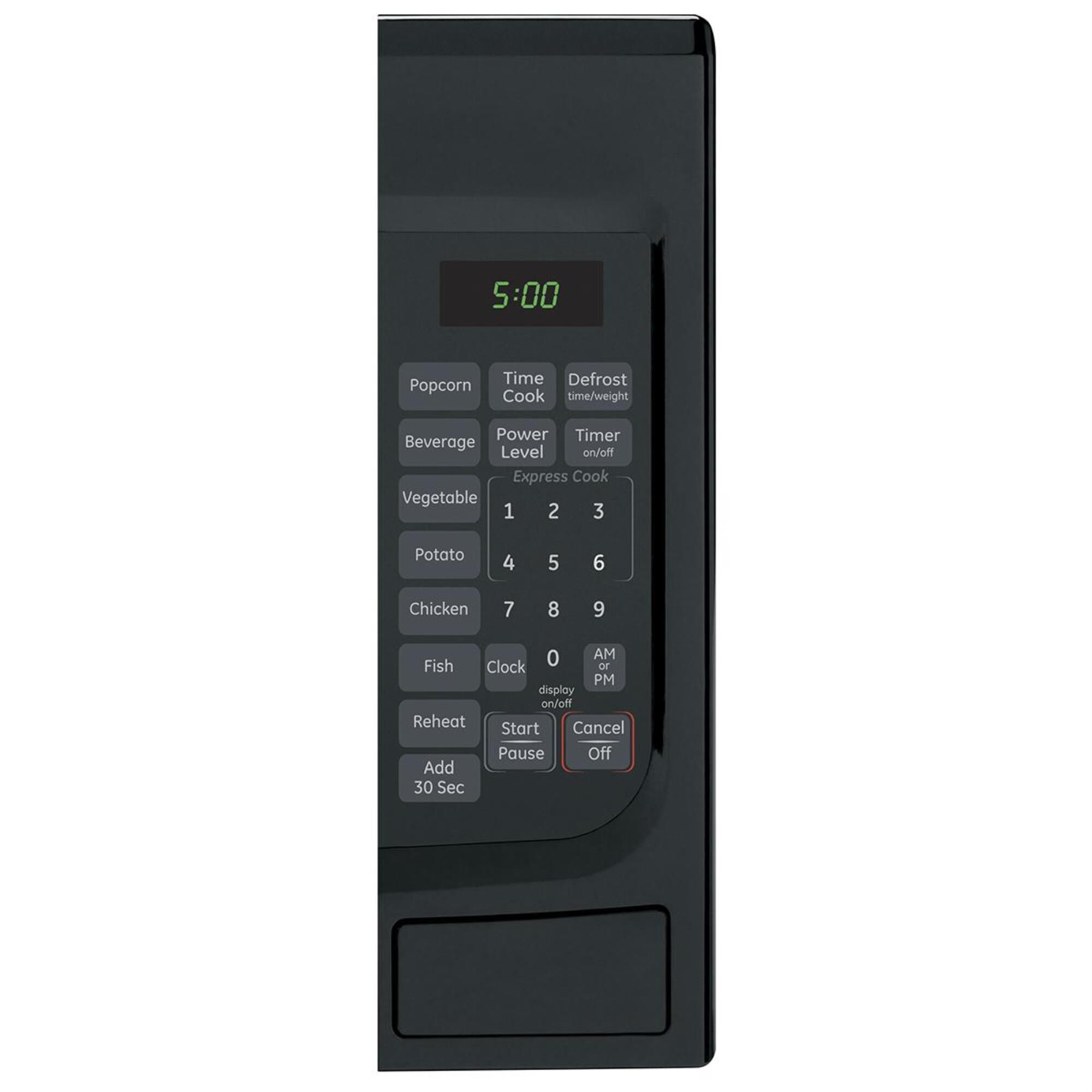 GE Appliances 1.4 Cu. Ft. Countertop Microwave Oven with Sensor in Black, , large