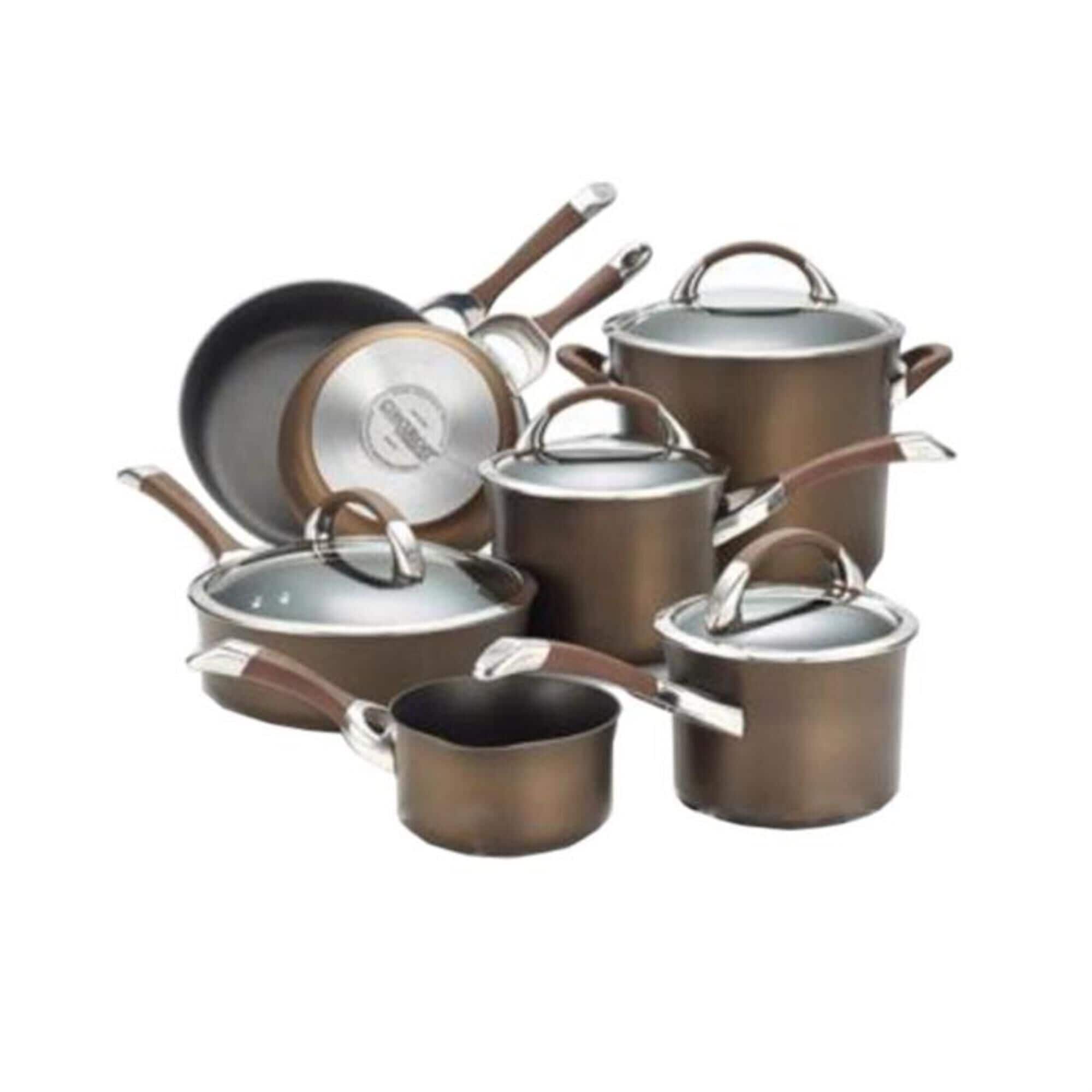 Circulon 11 Piece Pan Set  Symmetry - Chocolate