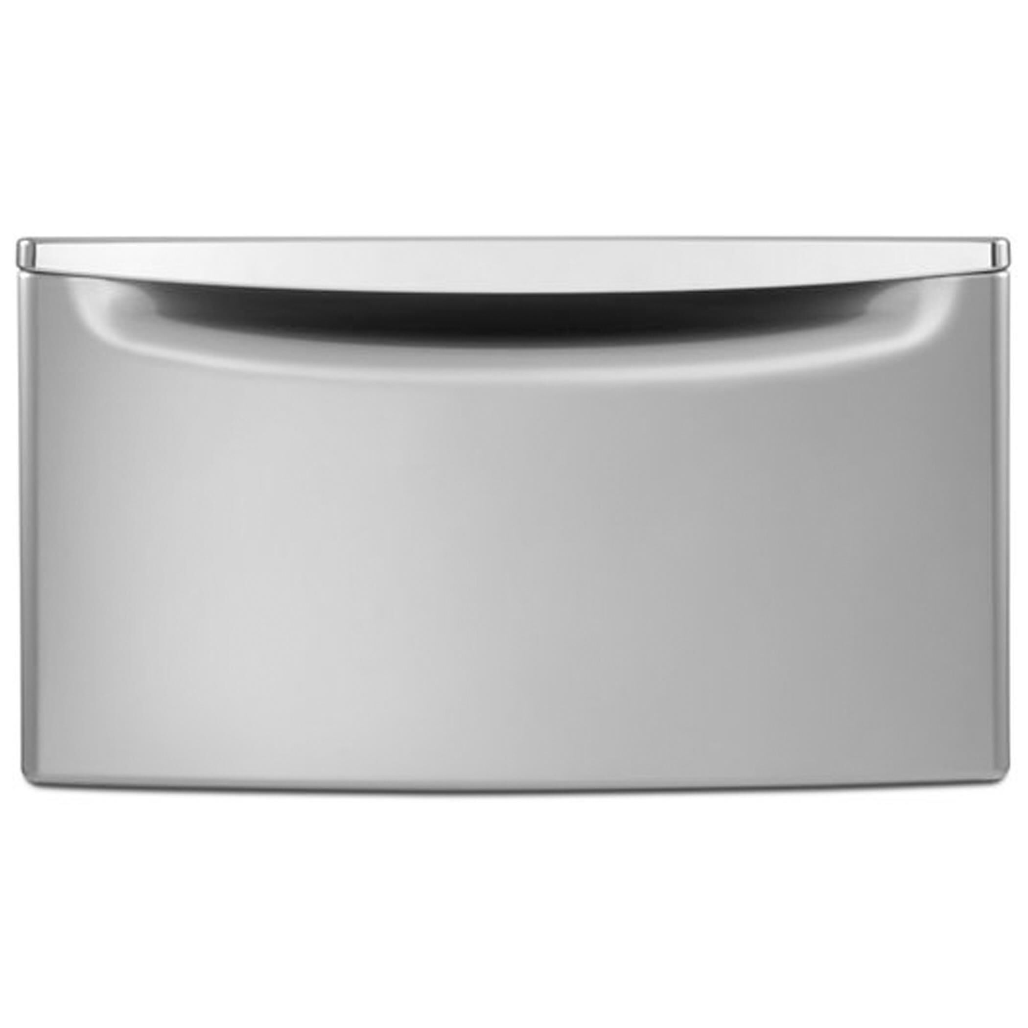 Maytag 15.5" Laundry Pedestal with Chrome Handle and Storage Drawer in Metallic Slate, , large