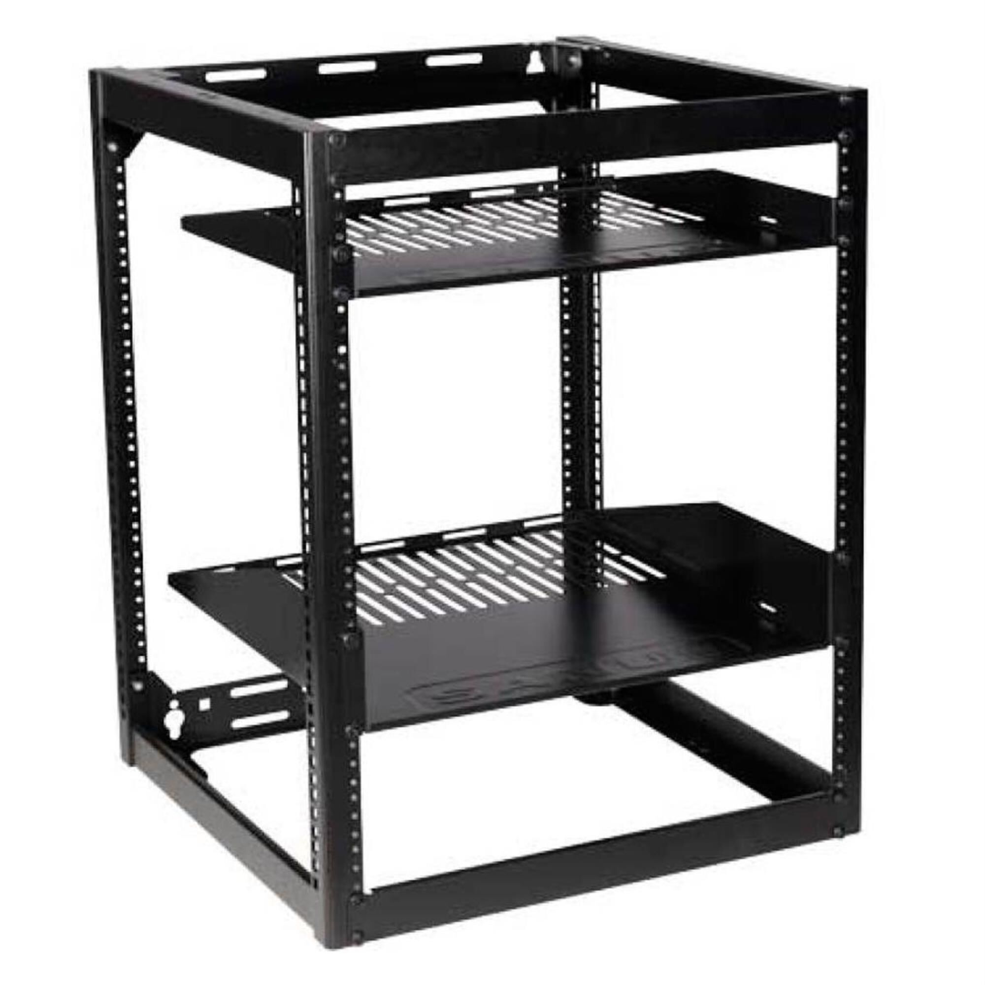 Sanus 26" Tall AV Rack 15U Stackable Skeleton Rack, , large