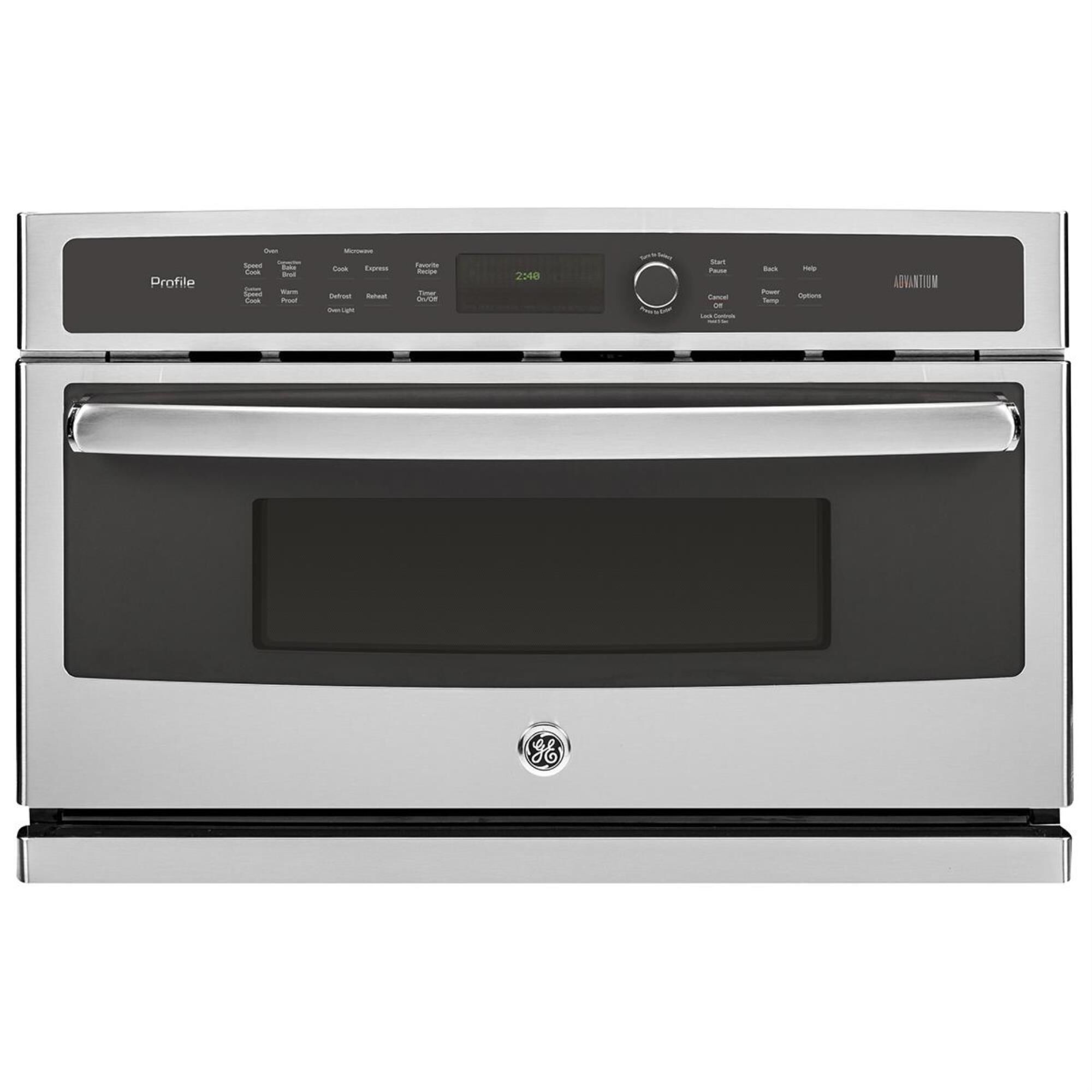 GE Profile 30" Single Wall Oven with Advantium® Technology - Stainless Steel, , large