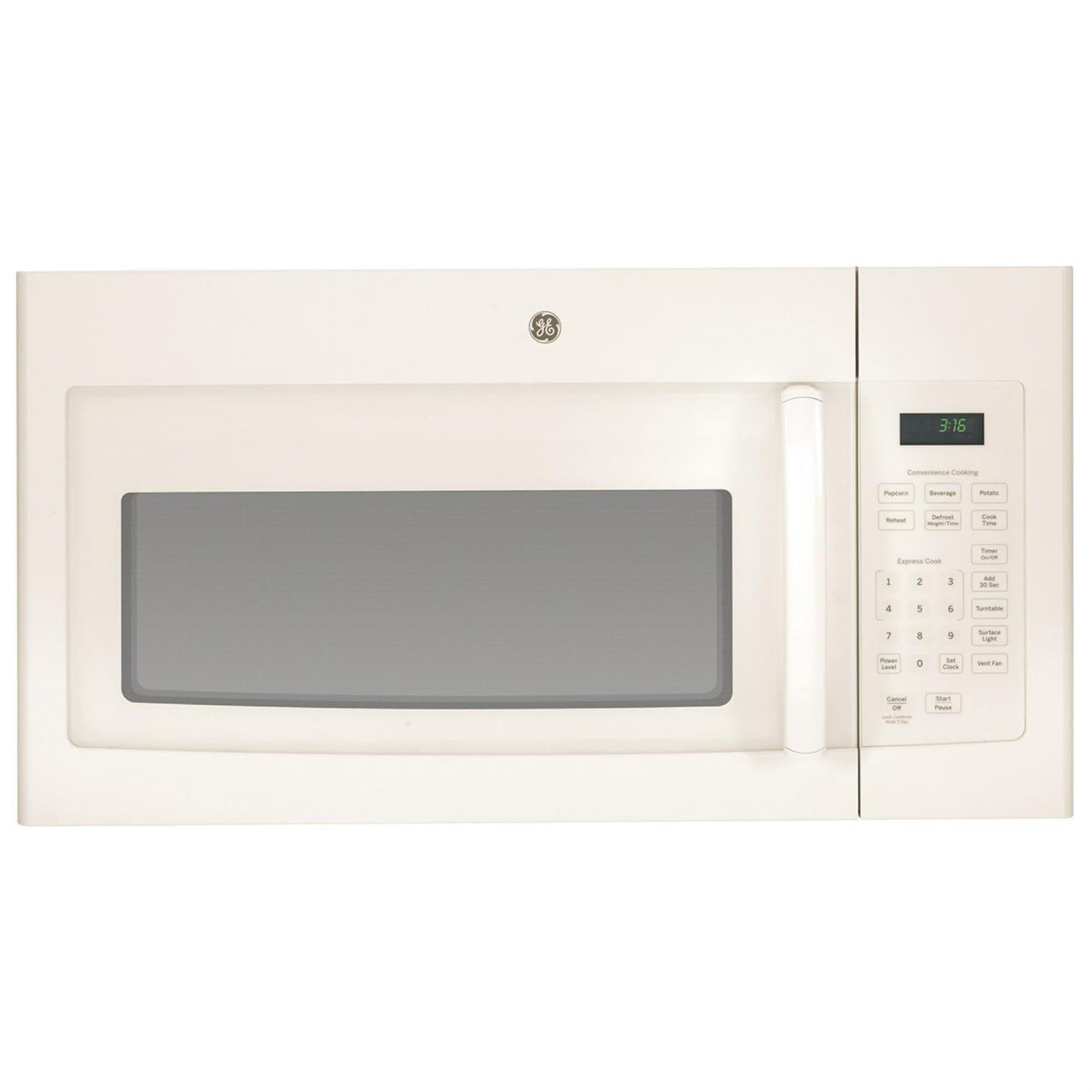 GE Appliances 1.6 Cu. Ft. Over the Range Microwave Oven with 1000 Watts in Bisque, , large