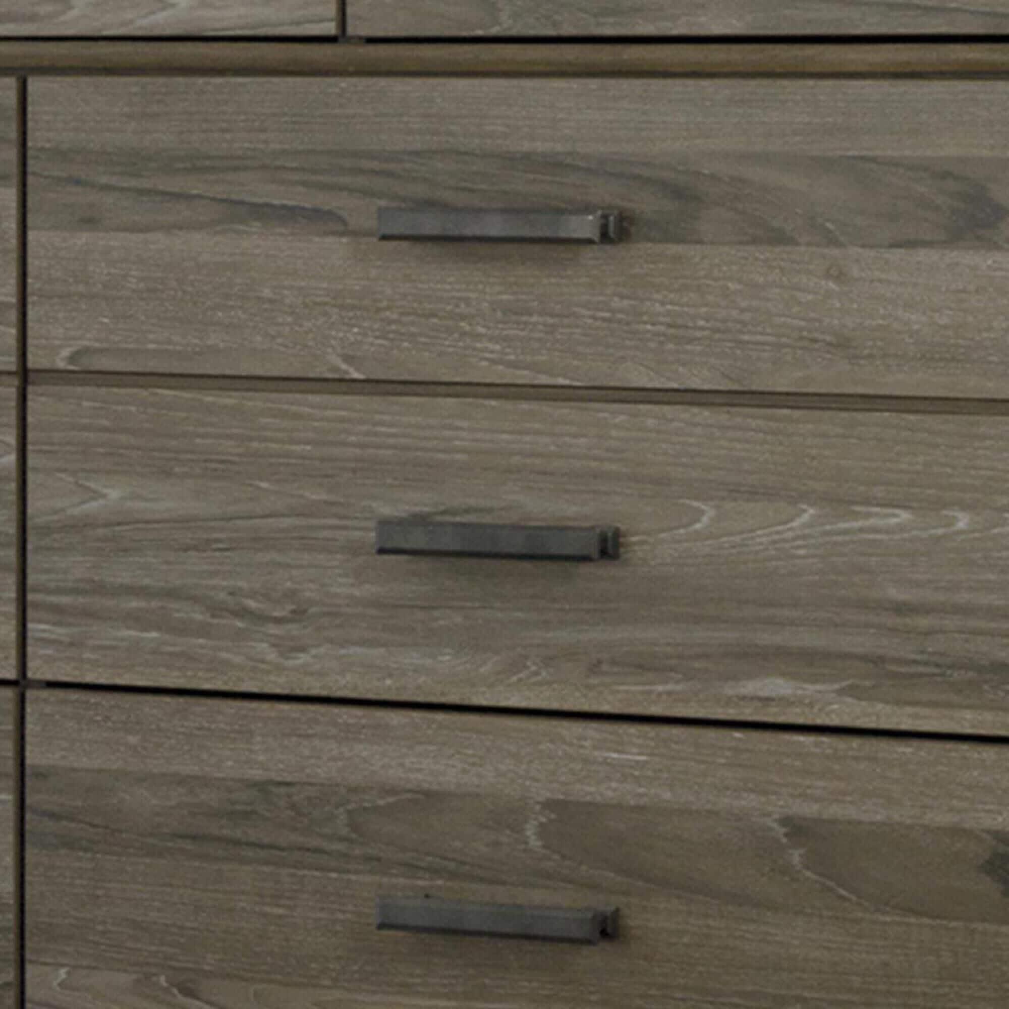 Signature Design by Ashley Zelen Dresser and Mirror in Warm Gray, , large