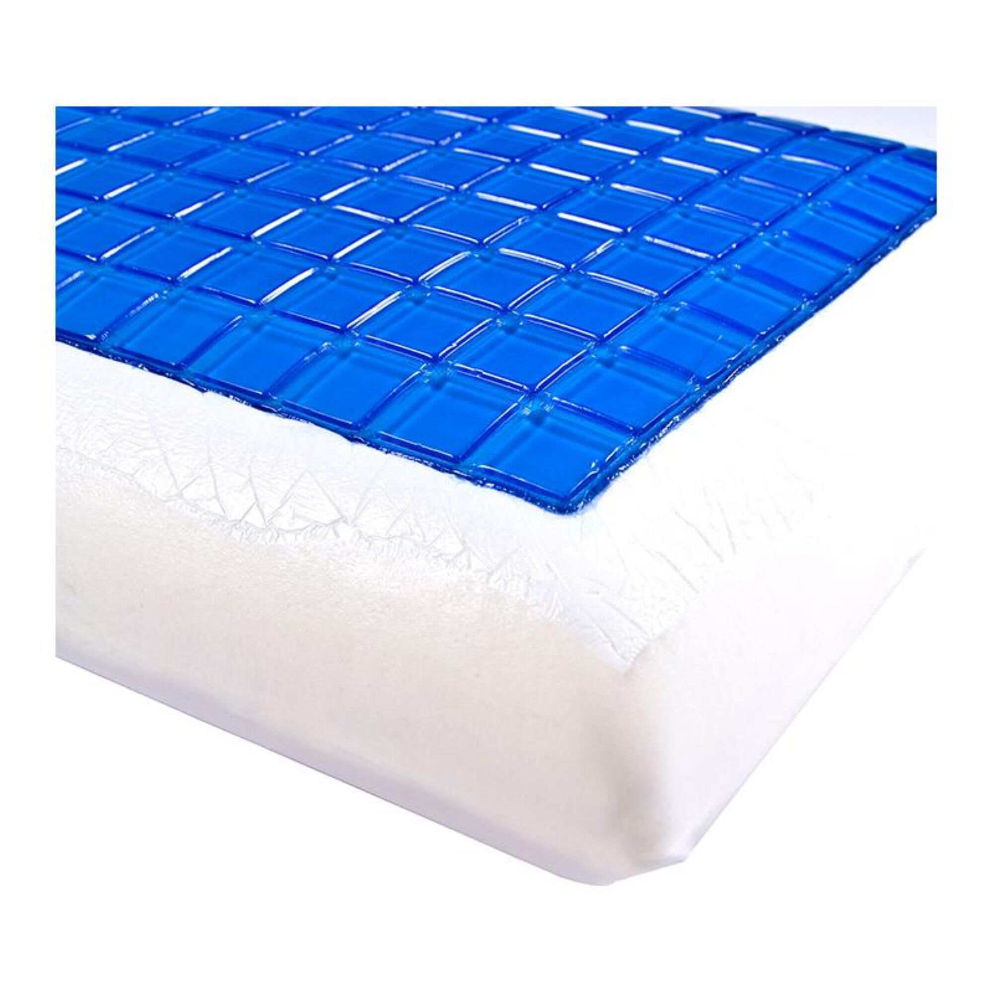 Timberlake Remedy Cooling Gel Memory Foam Pillow with Cover in White, , large