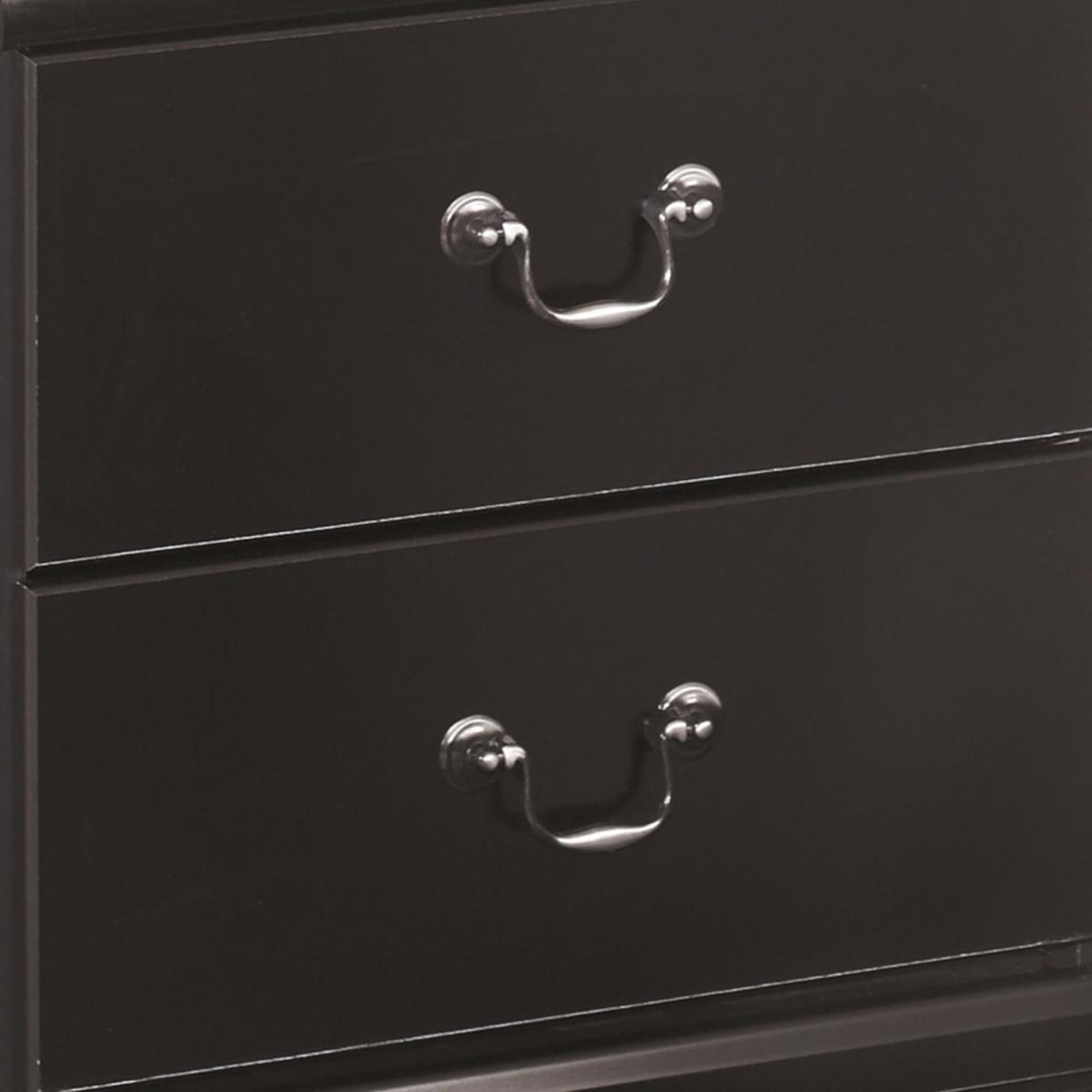 Signature Design by Ashley Huey Vineyard 2 Piece Twin Bedroom Set in Black, , large